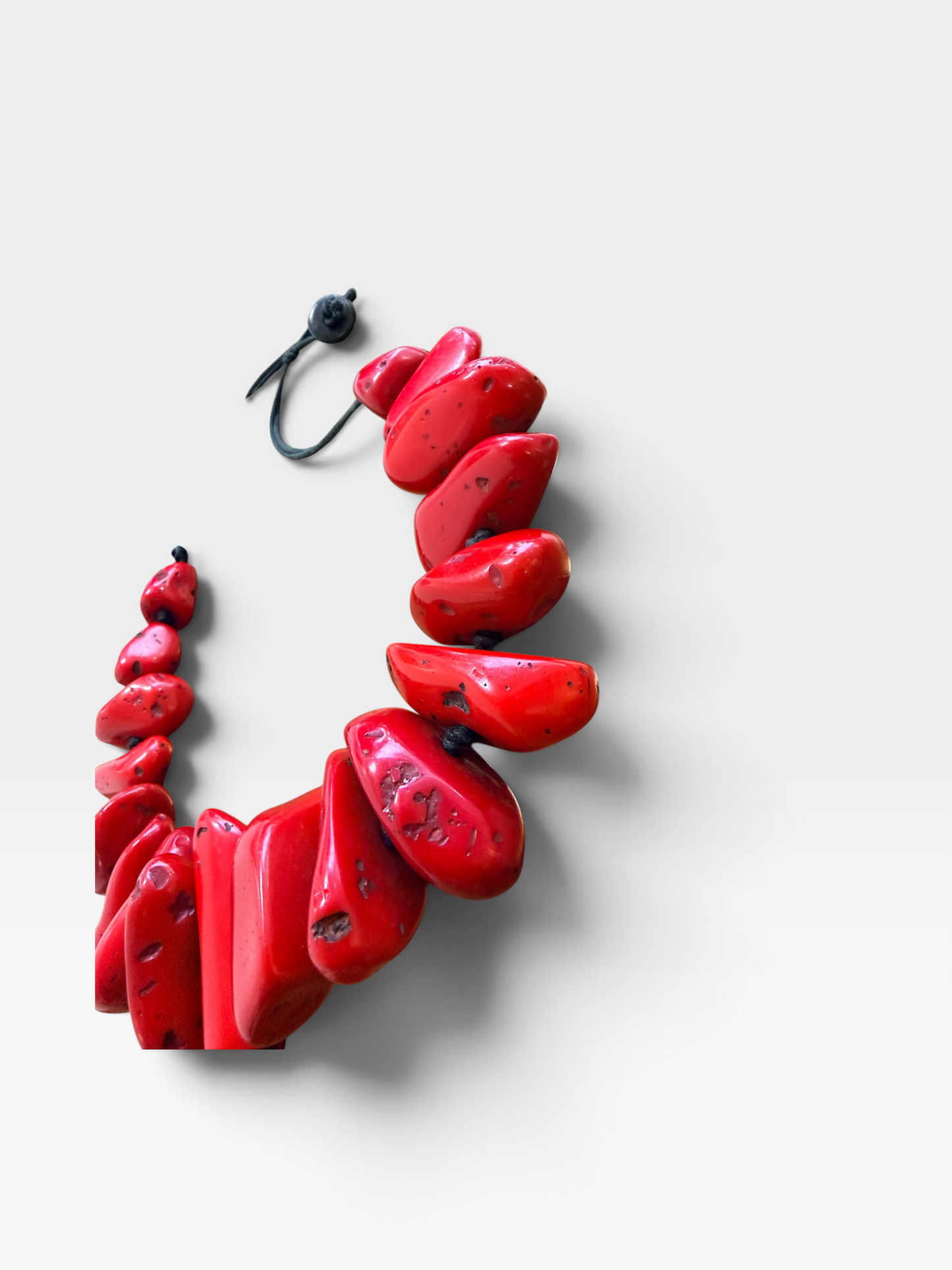 1970s/80s  Red Coral Necklace