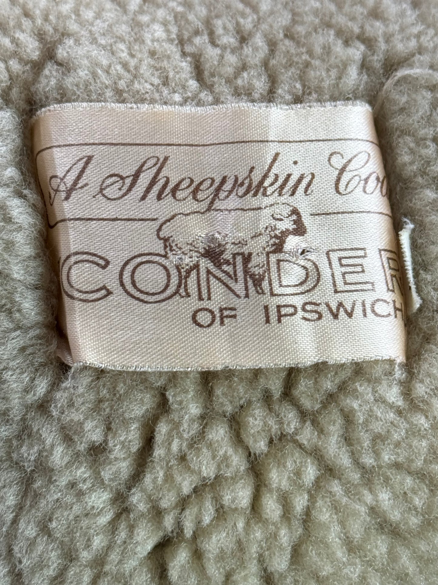 Conder of Ipswich Sherling Coat