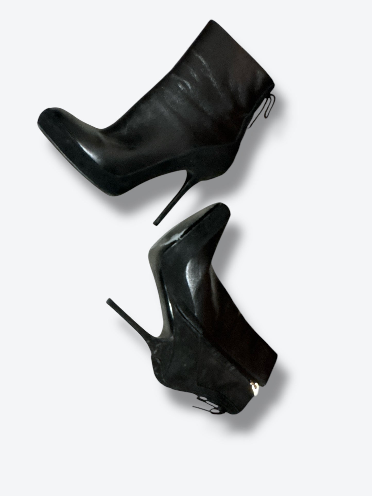 Y2K Dior Black Corset Bootie