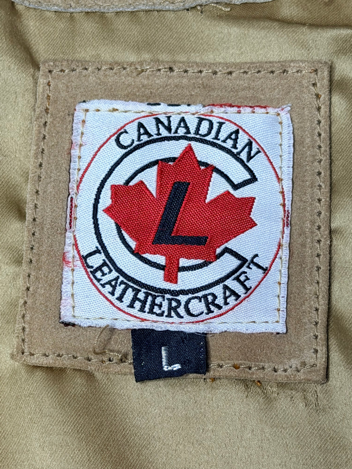 1970s “Canadian Leathercraft”Fringe Ornate Shrug