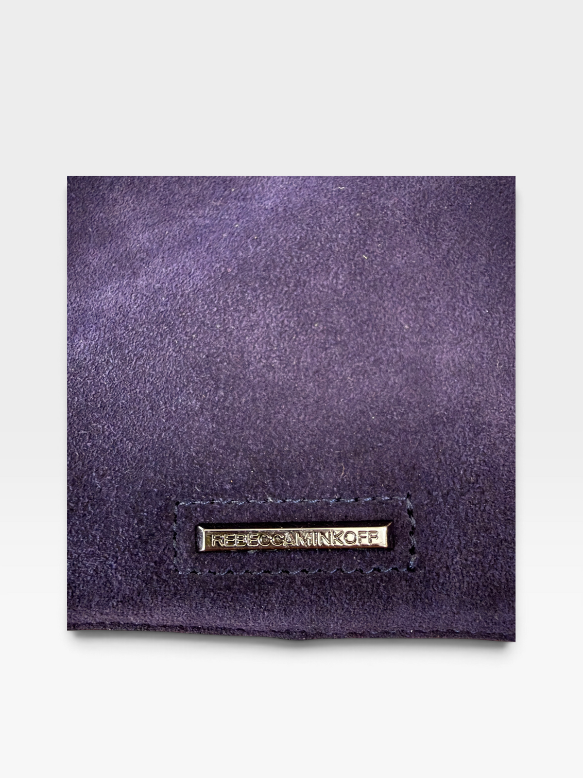 Trend: Rebecca Minkoff Navy Suede Satchel