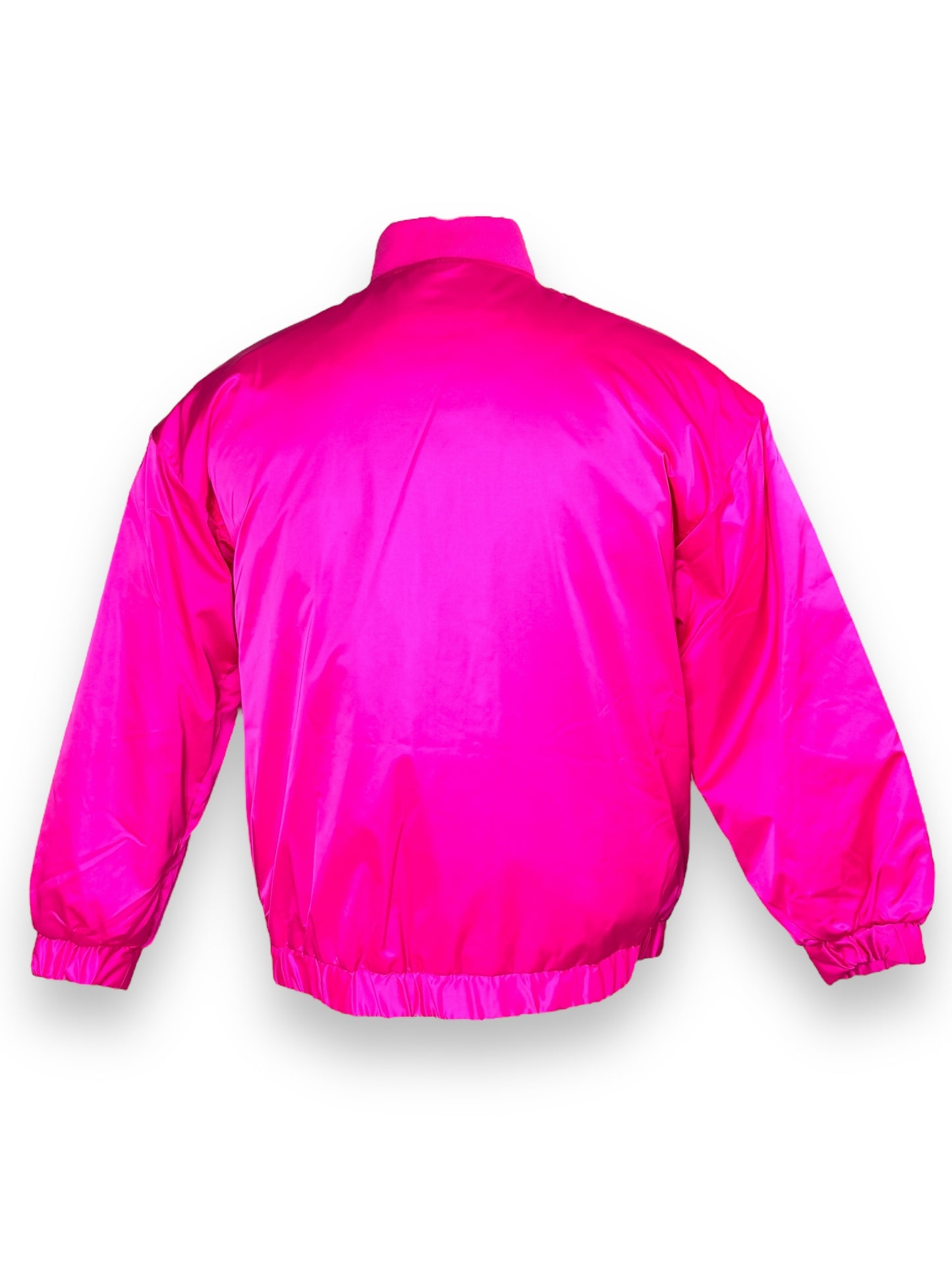 Kameo Upcycled Pink Varsity Jacket