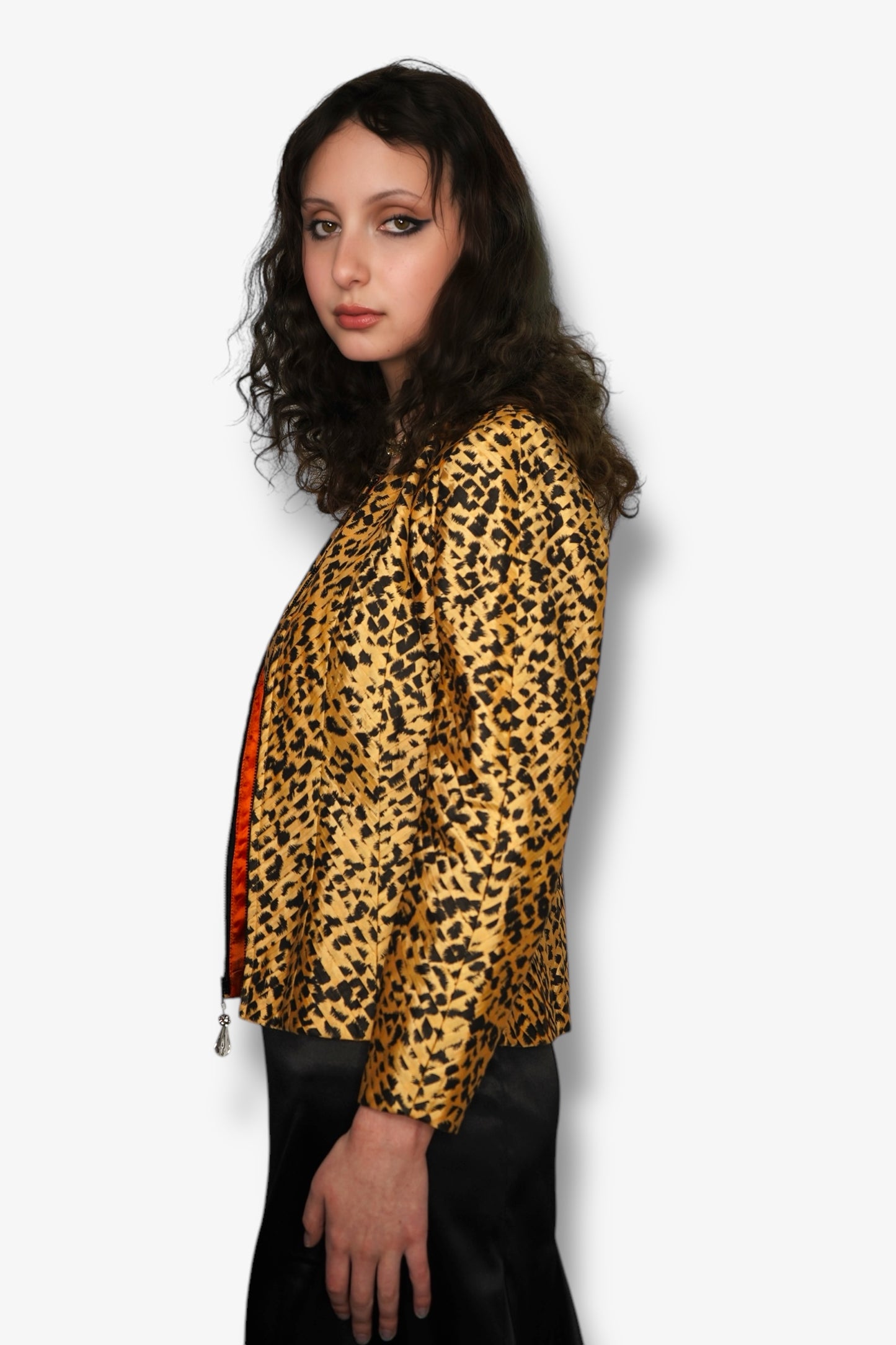 1980/90s Lillie Rubin Cheetah Print Tank + Jacket