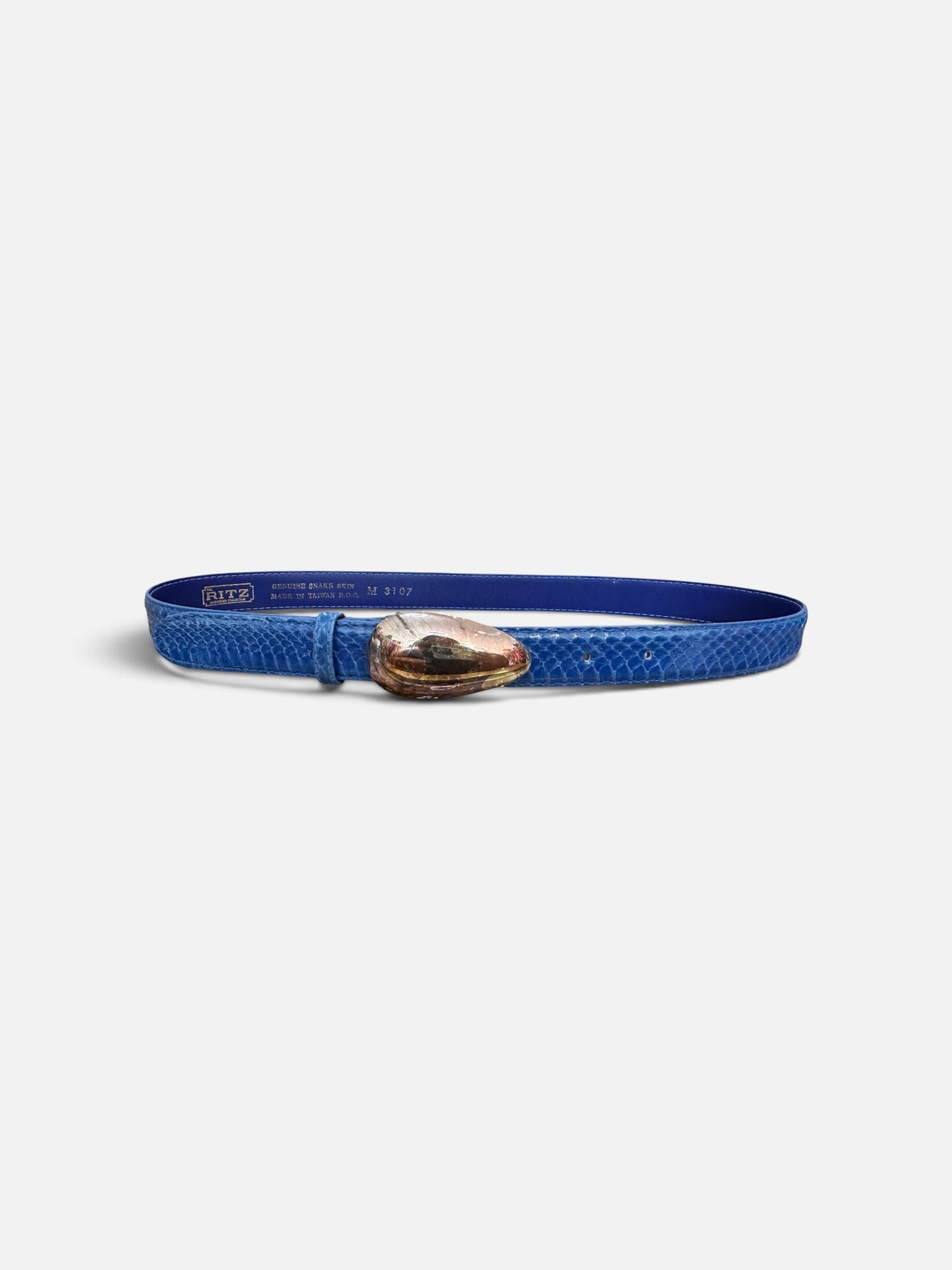 1980s “The Ritz” Snake Skin Belt