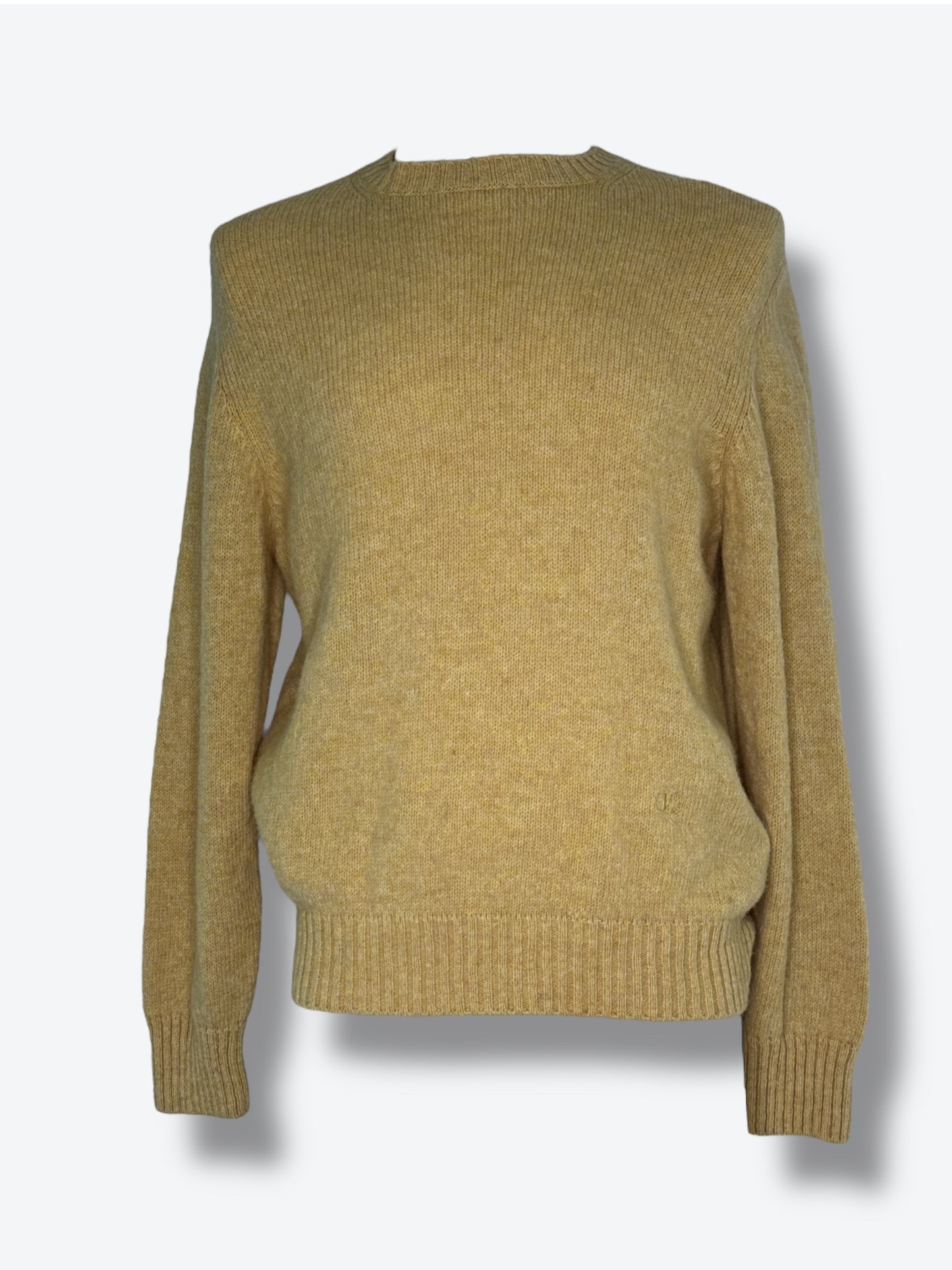 1970s Valentino Studio Yellow Sweater