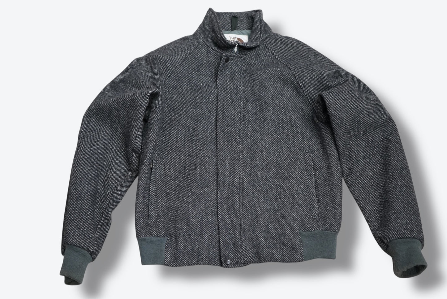 1990s  North Face Wool Snap Jacket