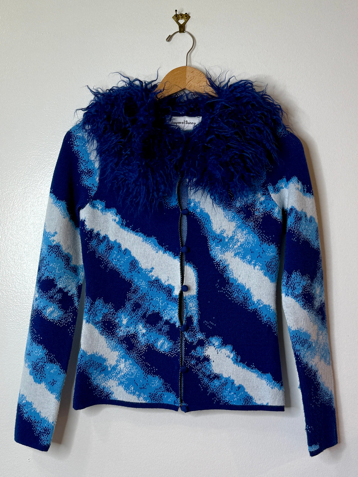 Trend: House of Sunny Blue Swirl Cardigan