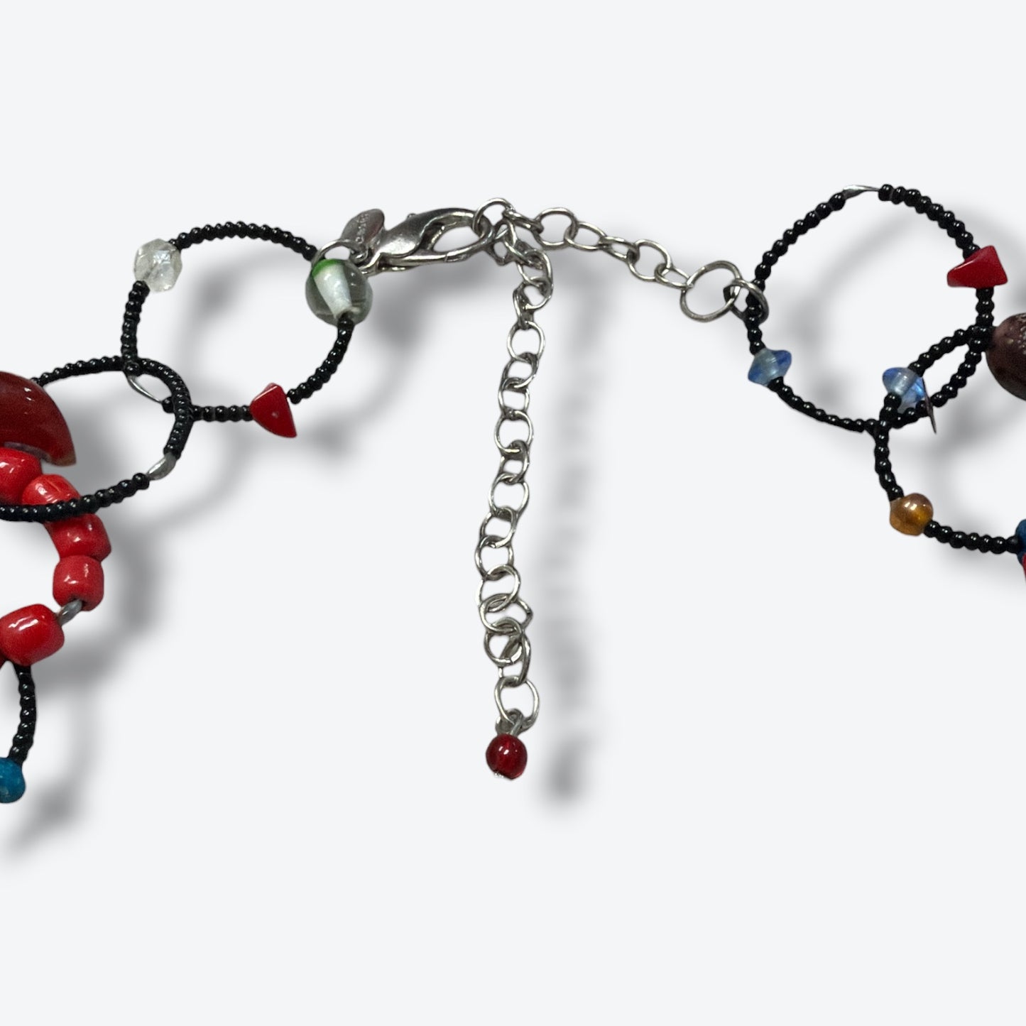 Y2K Beaded Chicos Spherical Necklace