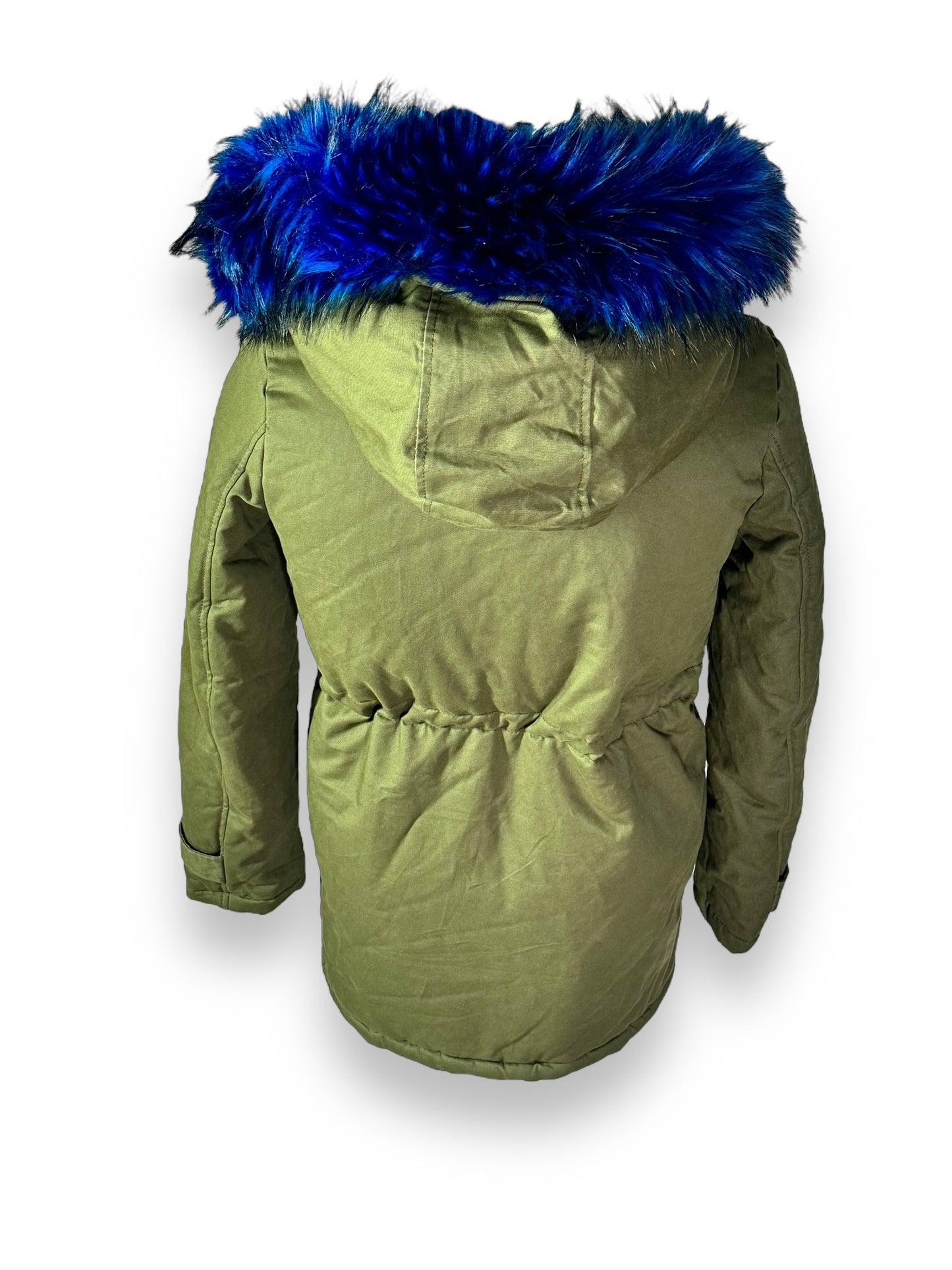 Trend: Hunter Green and Faux Fur Cargo Jacket