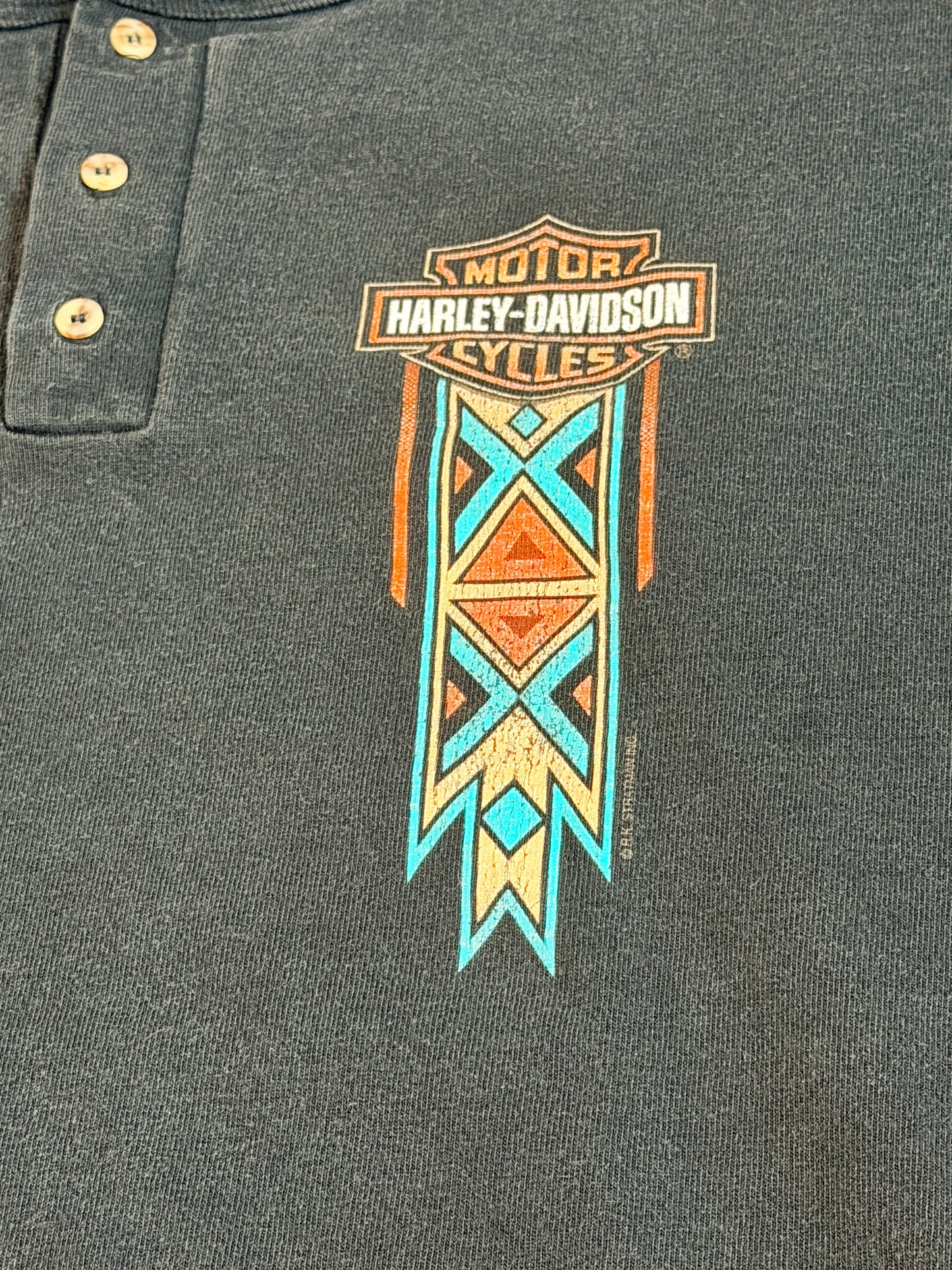 Vintage Harley-Davidson Van Beek Cycle Tee – West Bend, WI Graphic T-Shirt