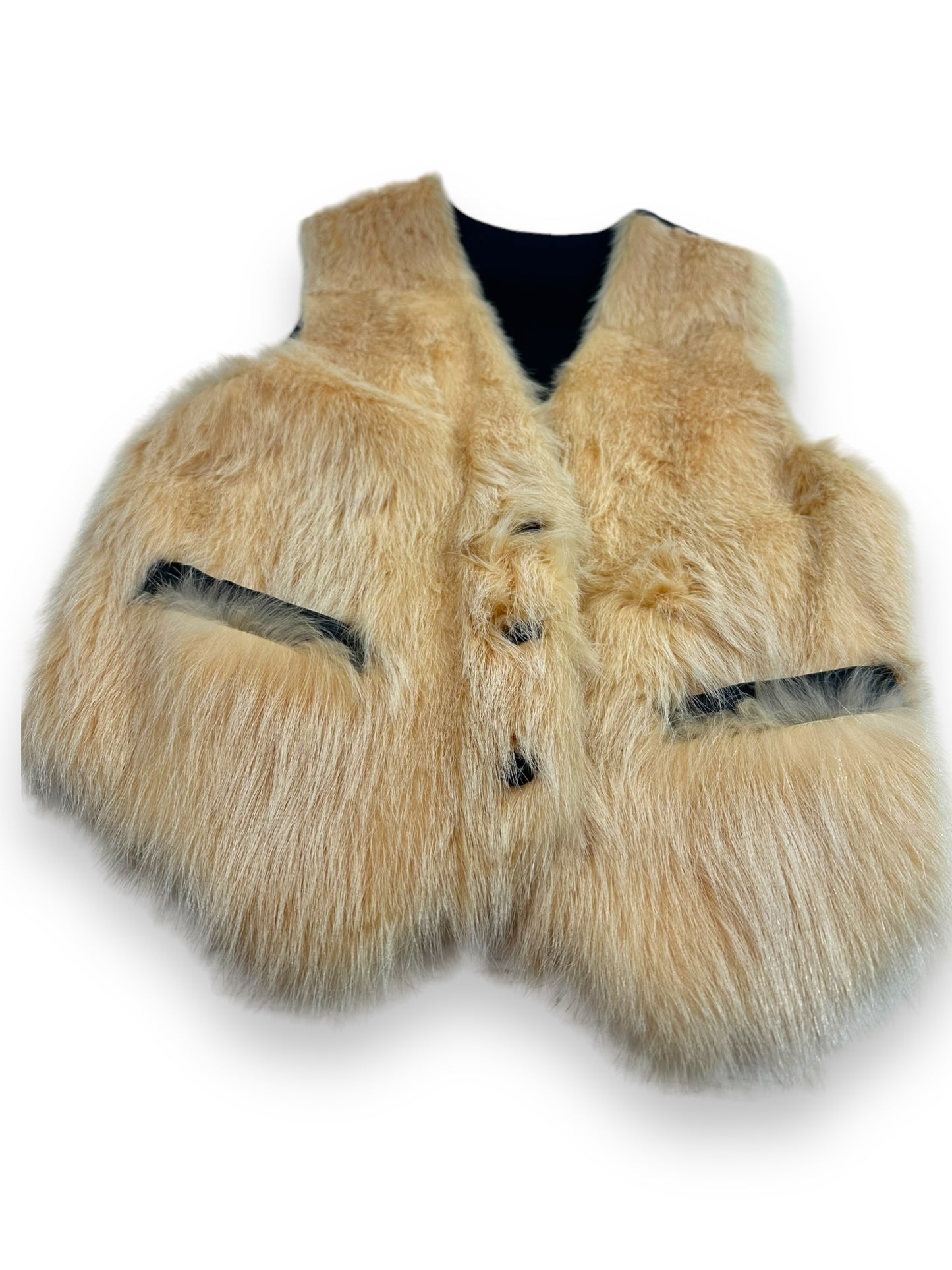 1970s Reversible Goat Hair Vest