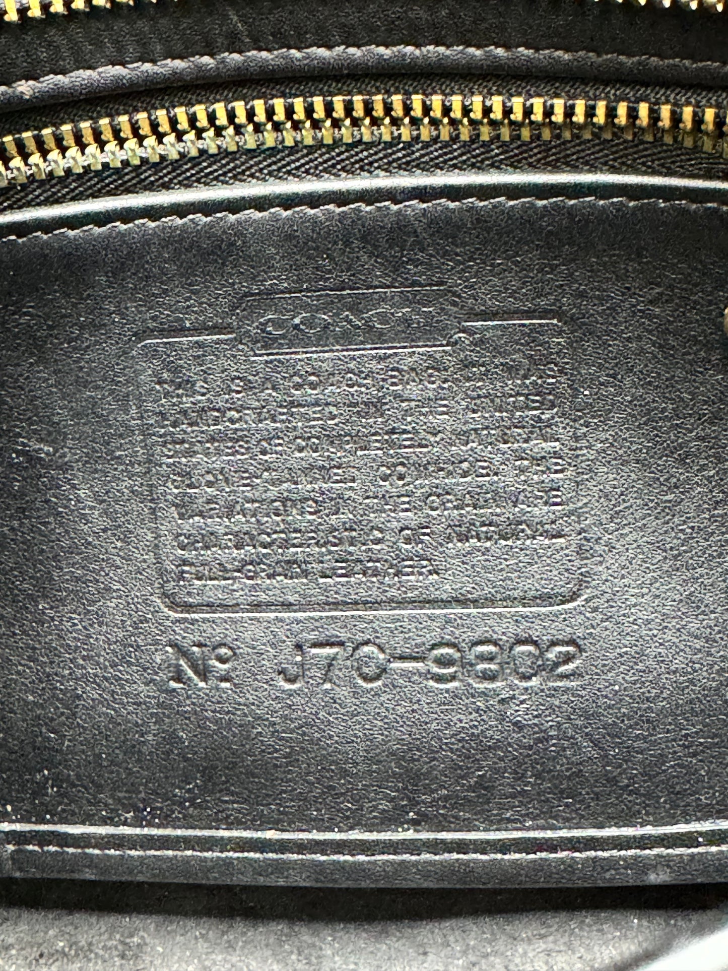 1990s Coach Shoulder Bag (J7C 9802)