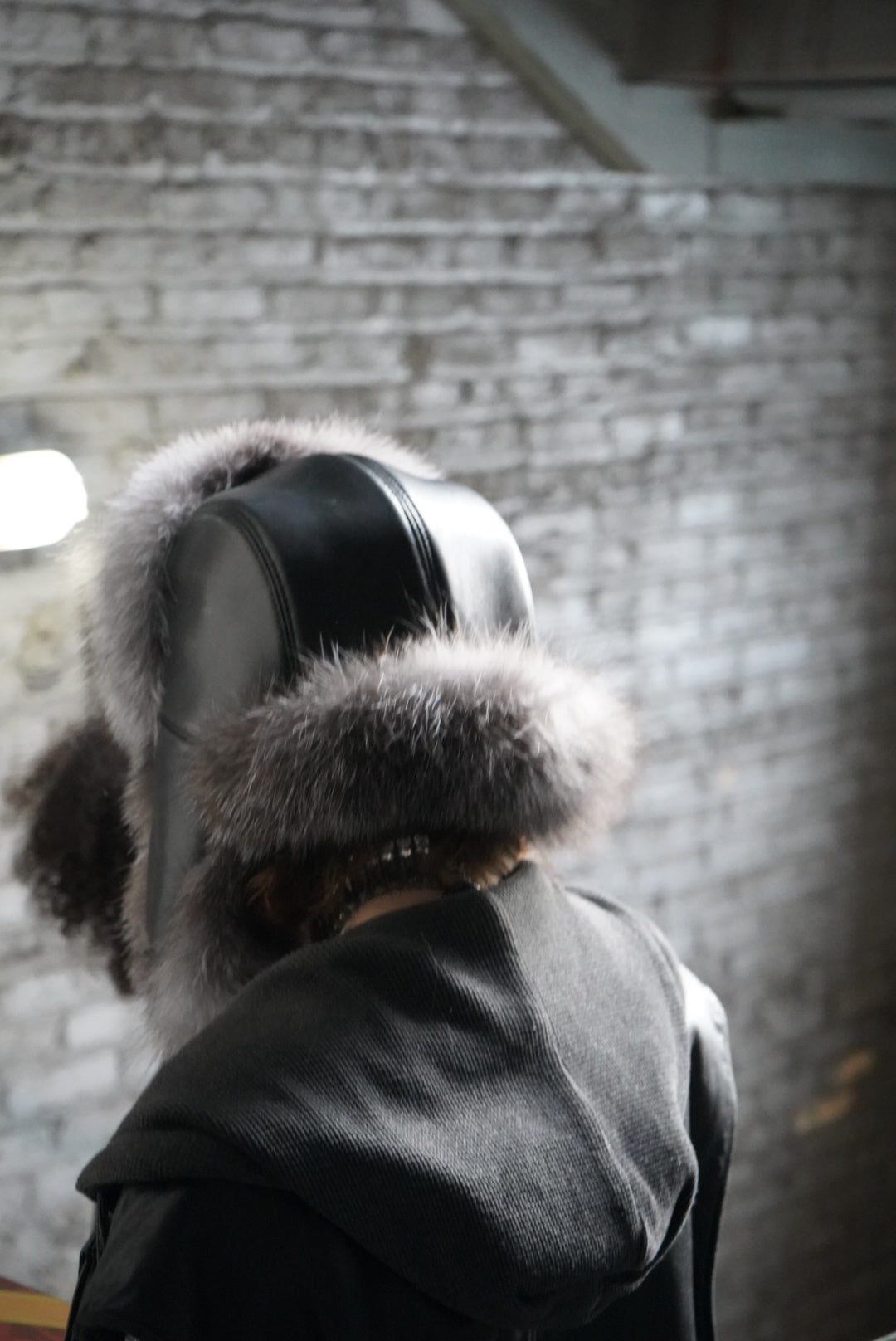 Trend: Fur Trapper Hat (Smoke Gray)