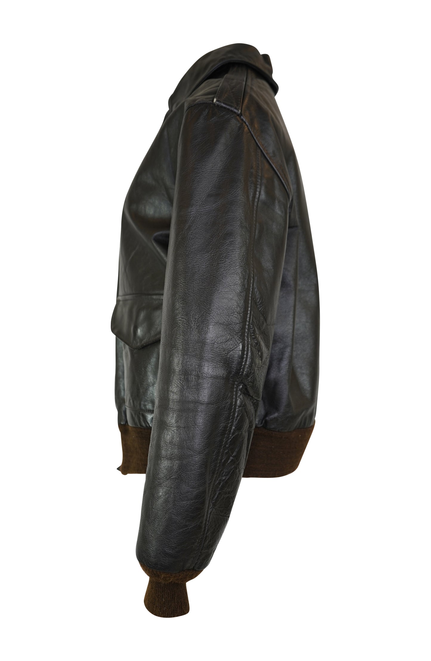 Vintage Avirex Brown Leather Jacket (Unisex)