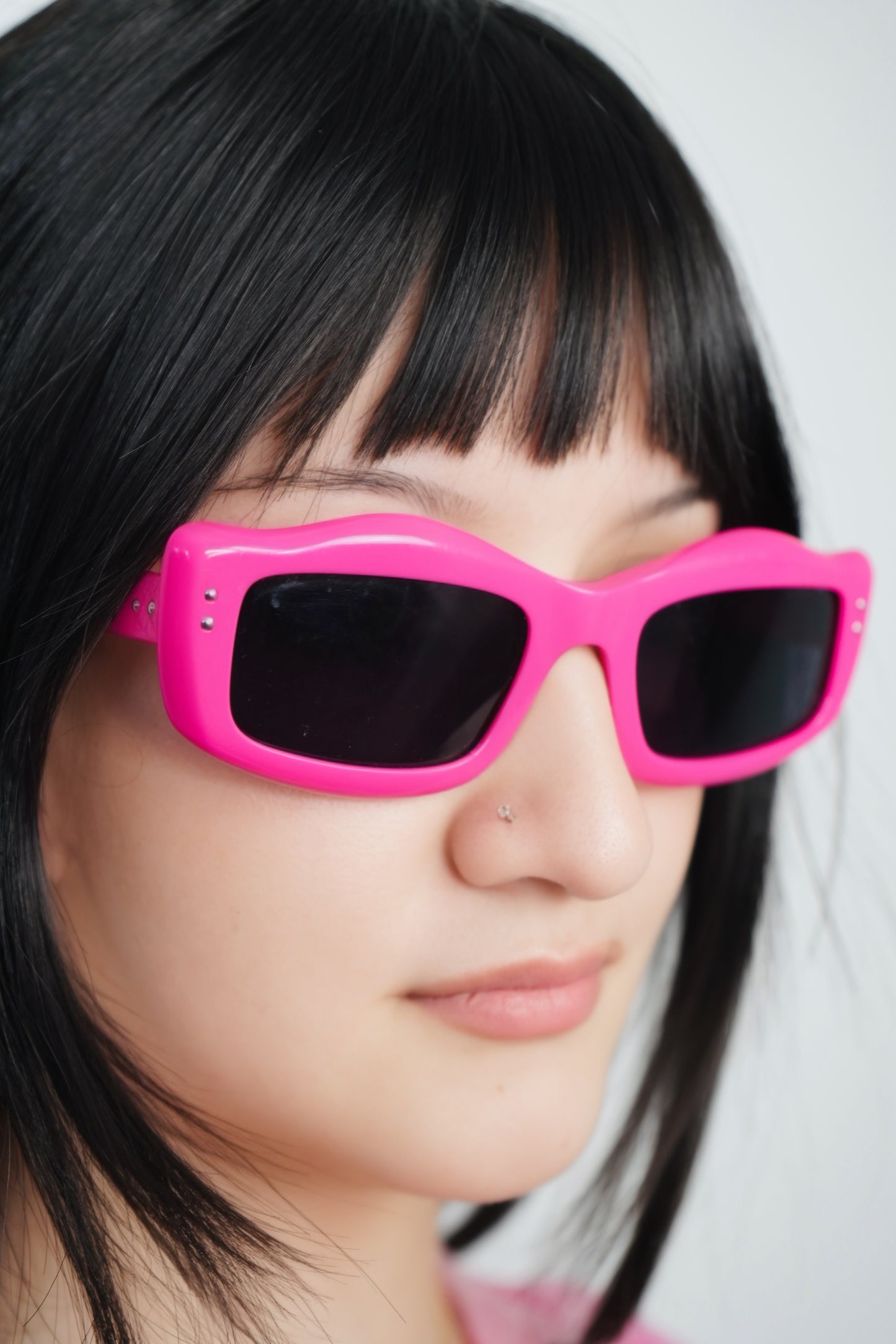 Moschino Hot Pink Sunglasses