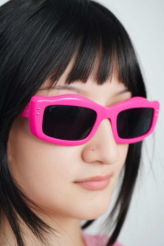 Moschino Hot Pink Sunglasses