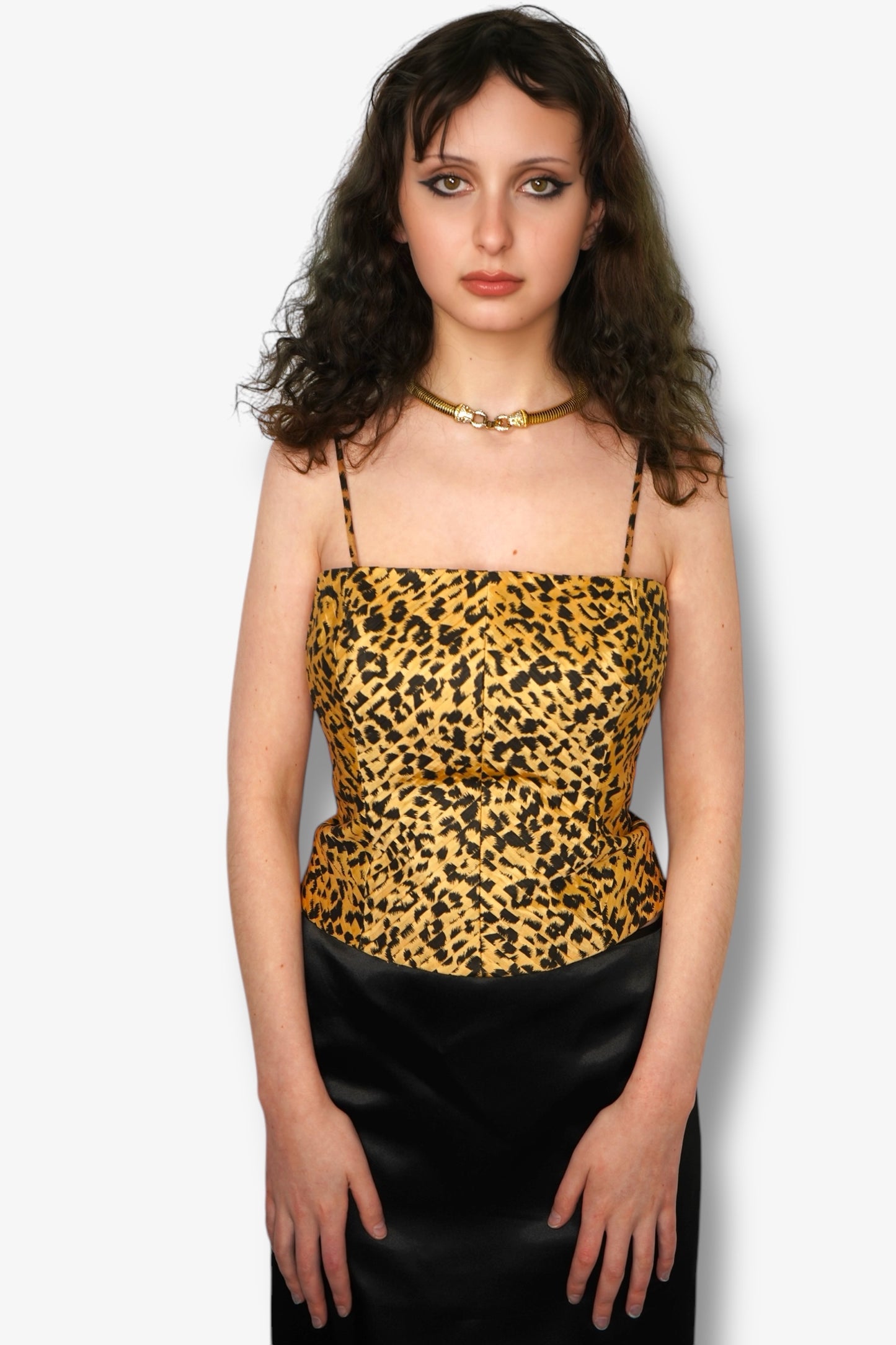 1980/90s Lillie Rubin Cheetah Print Tank + Jacket