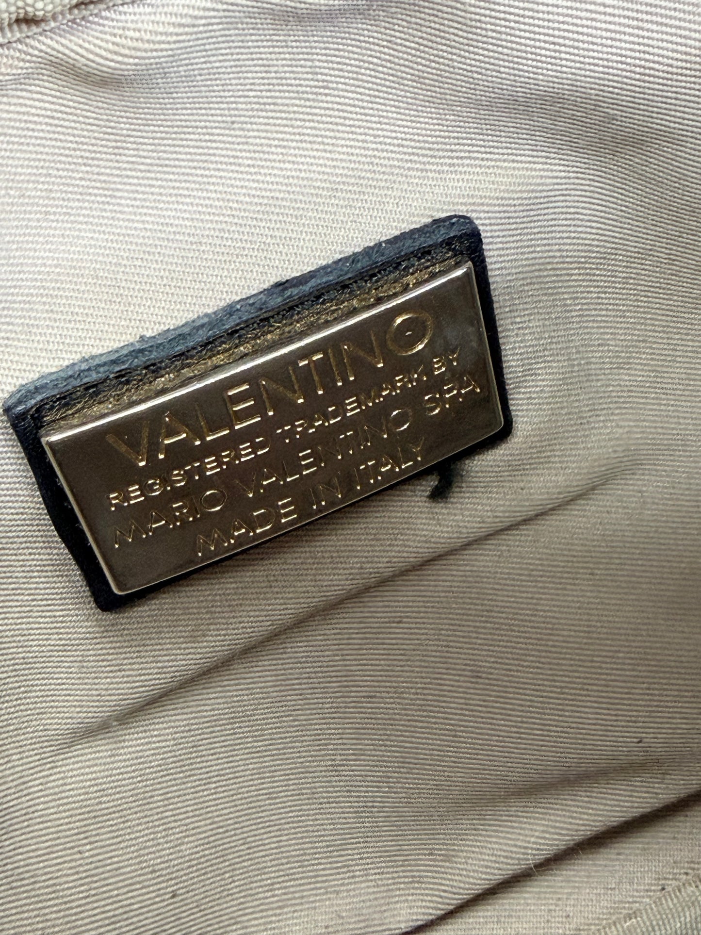 Valentino Garavani V Logo Leather Shoulder Bag – Black | Y2K Minimalist Luxe