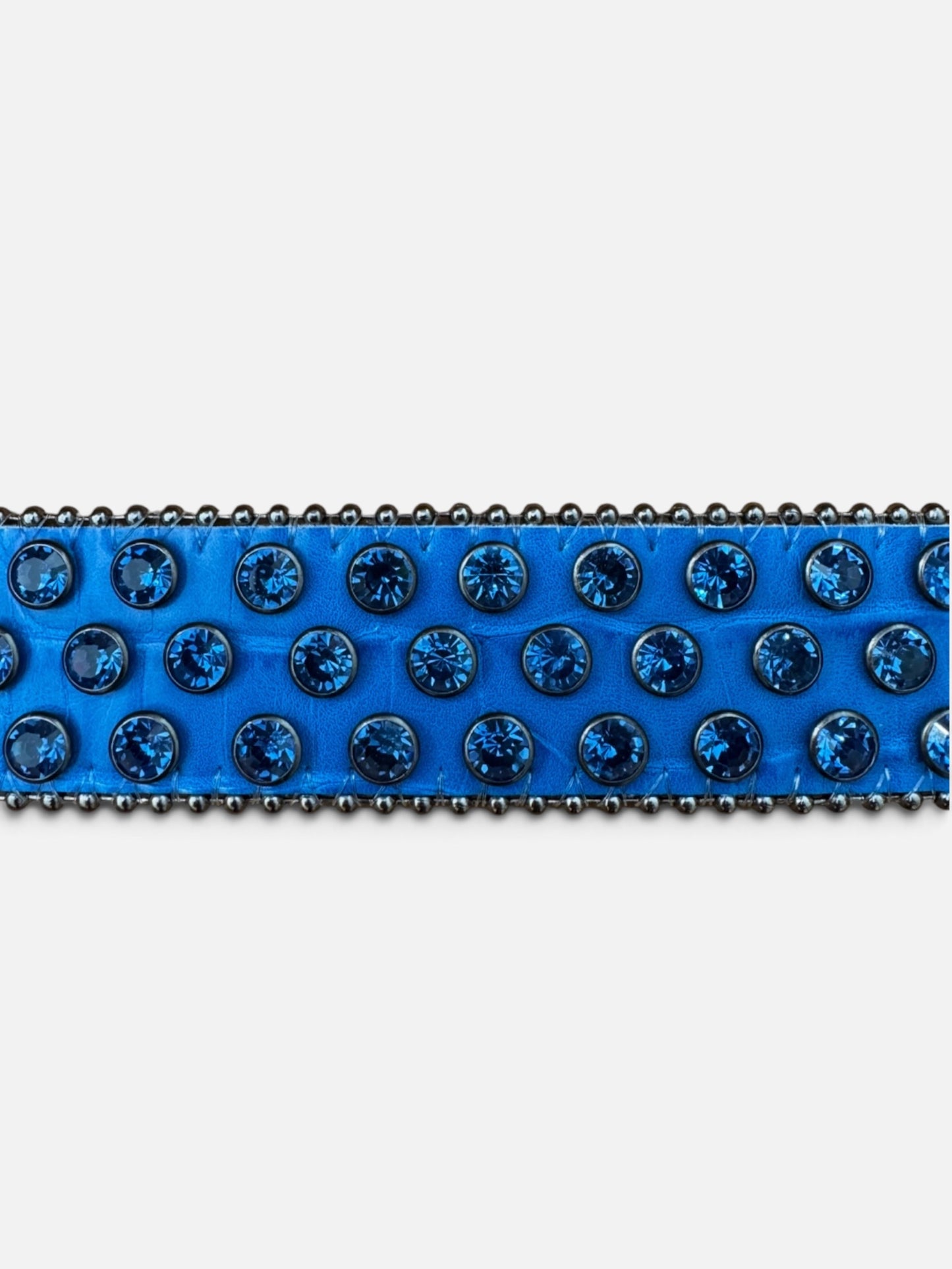 1990s B.B Simon Blue Belt