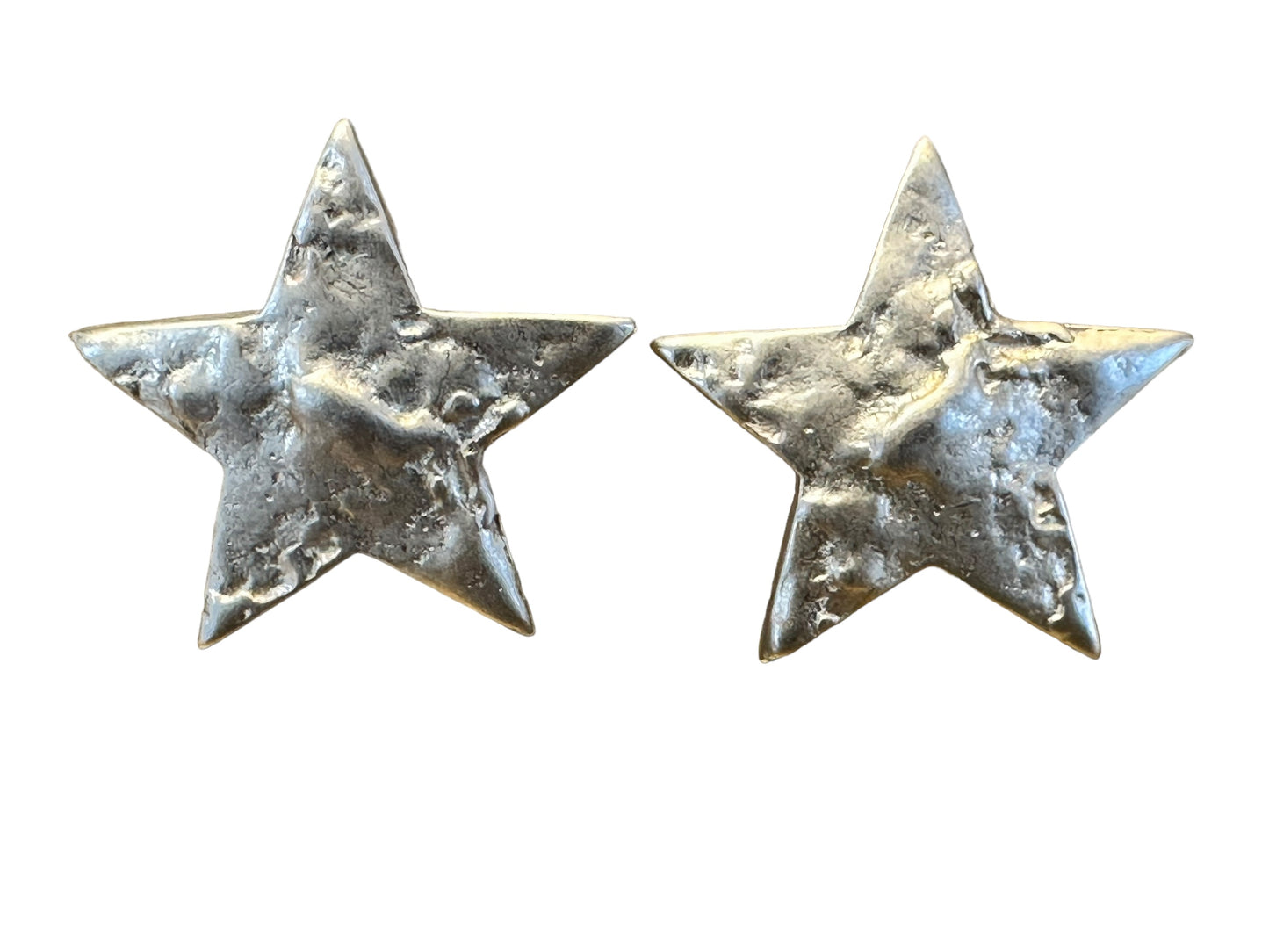 1990s “P.E.P” Large Star Clip On Earrings