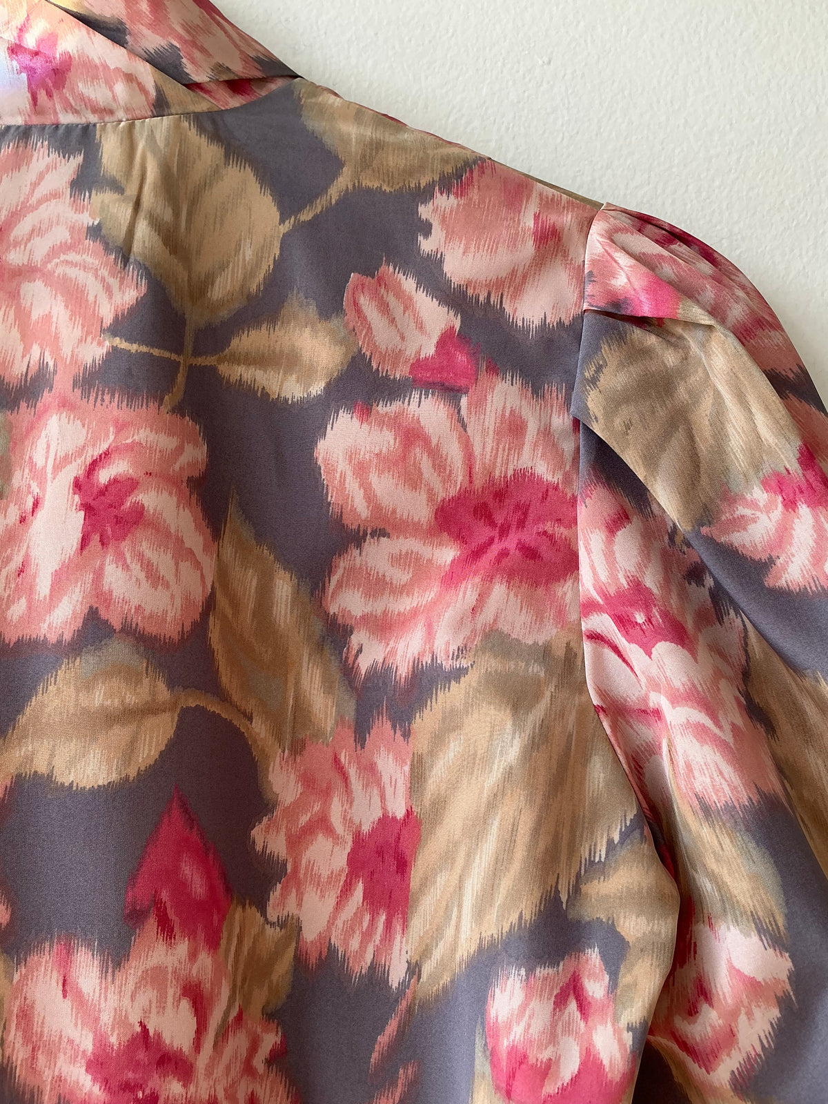 Anne Klein Floral Bow Top