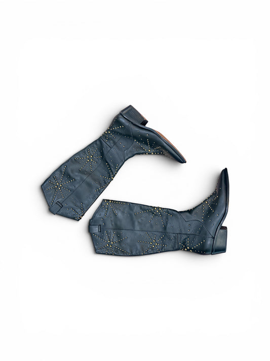 Y2K 1.State Grommet Boots