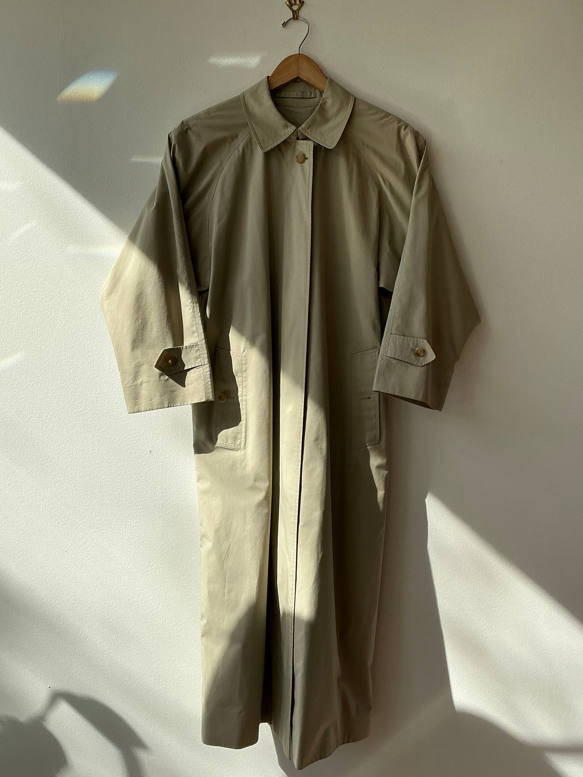 1980s/90s Burberrys' Beige Trenchcoat