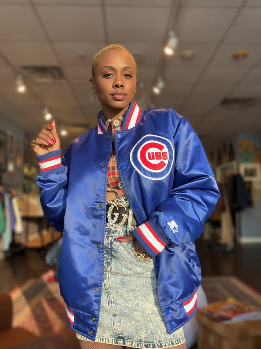 1990s Starter World Series Cubs Jacket (Ty Mopkins “Mr Alan’s”)