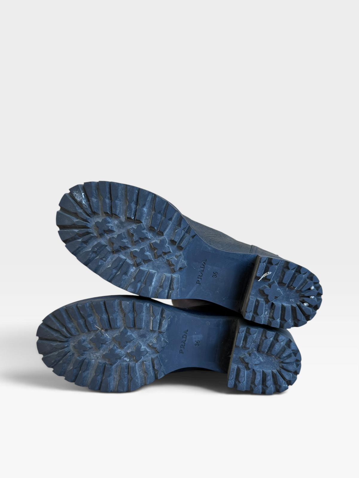 Y2K Prada Velcro Combat Boots