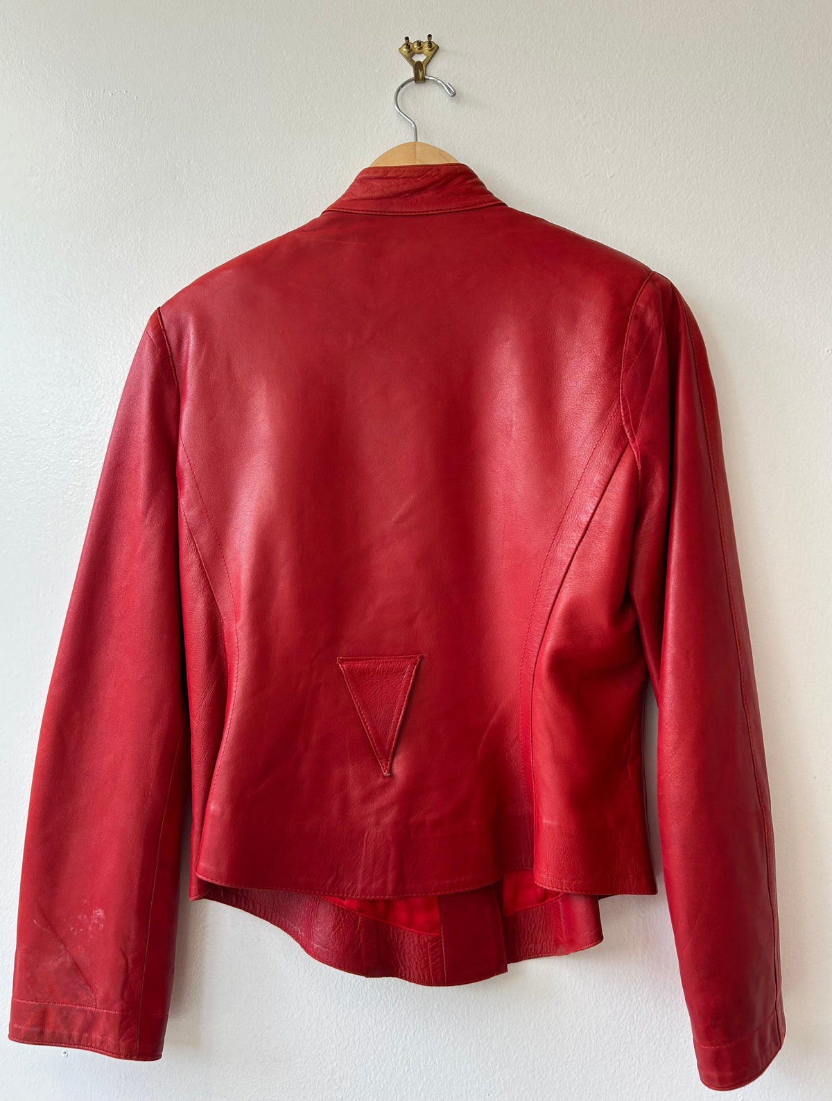 1980s Marc Laurent Red Cropped Jacket