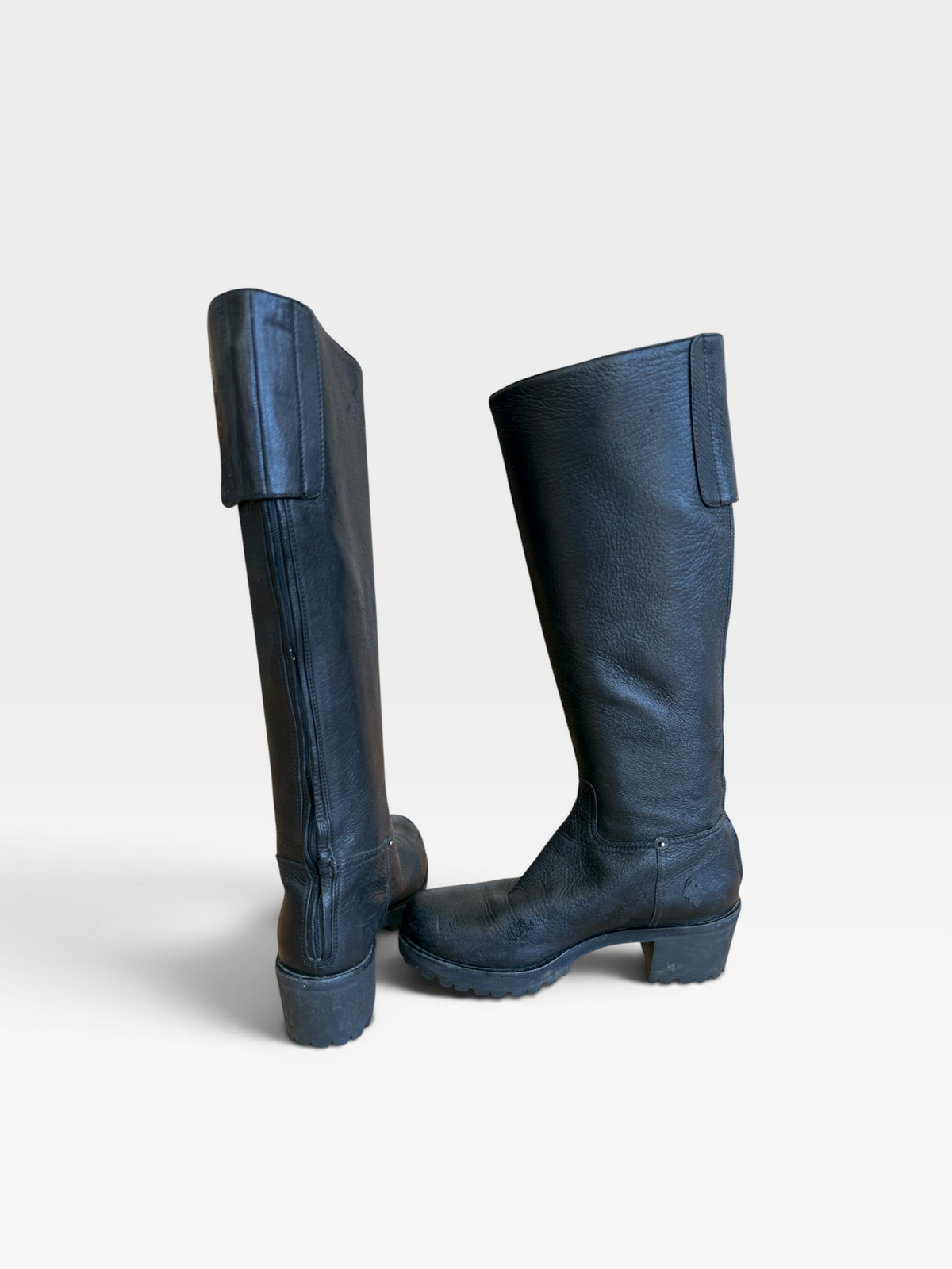 Y2K Prada Velcro Combat Boots