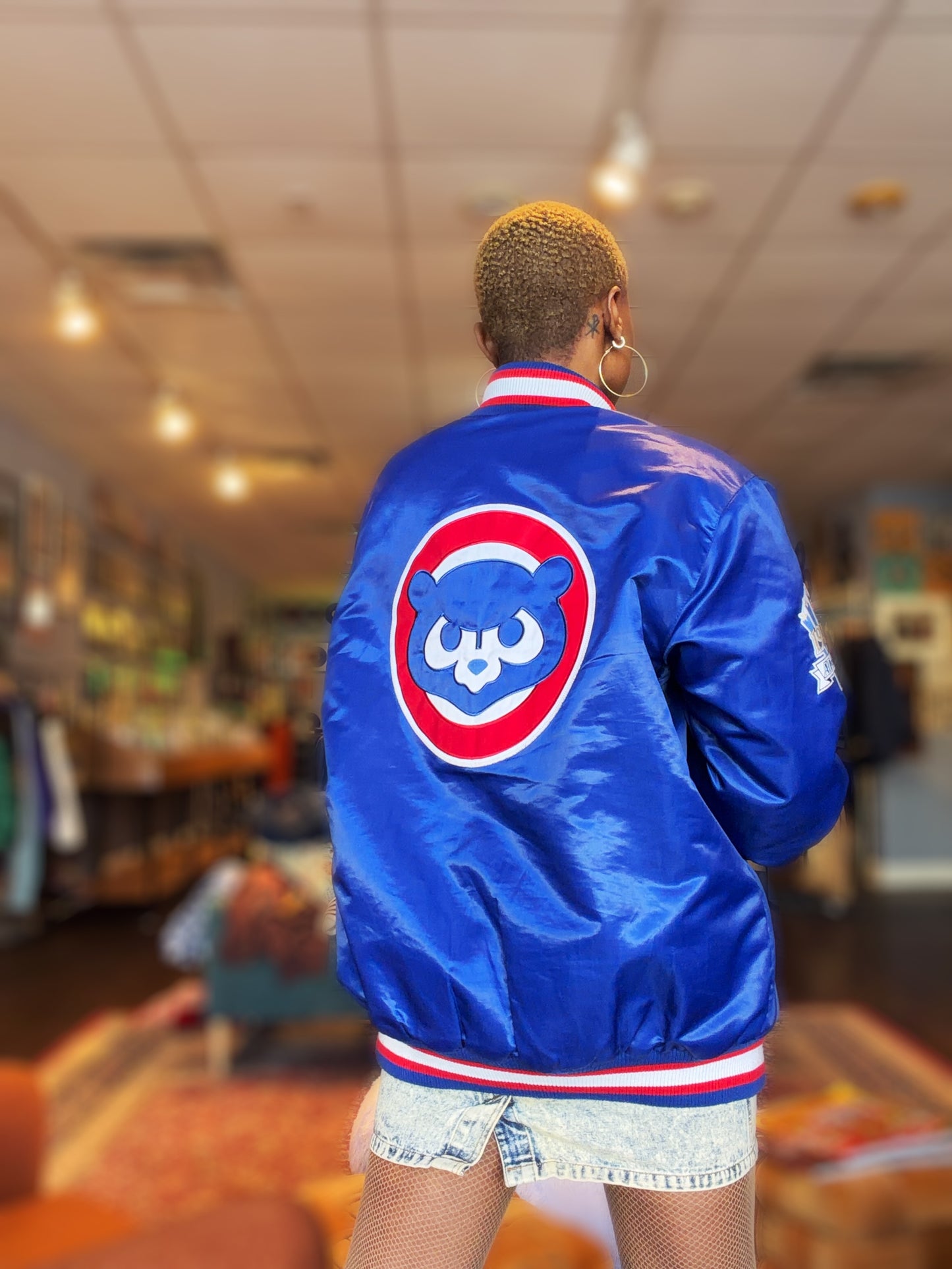 1990s Starter World Series Cubs Jacket (Ty Mopkins “Mr Alan’s”)