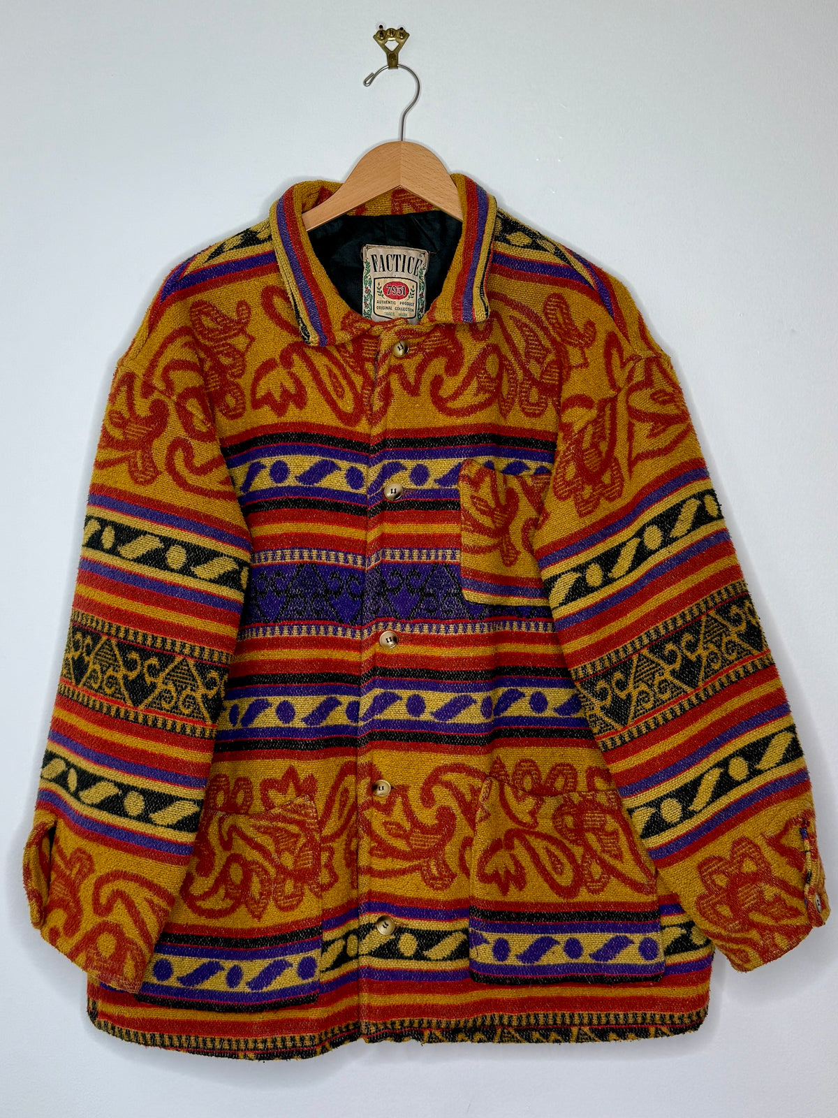 1990s Fatice Tribal Flannel (Paris)