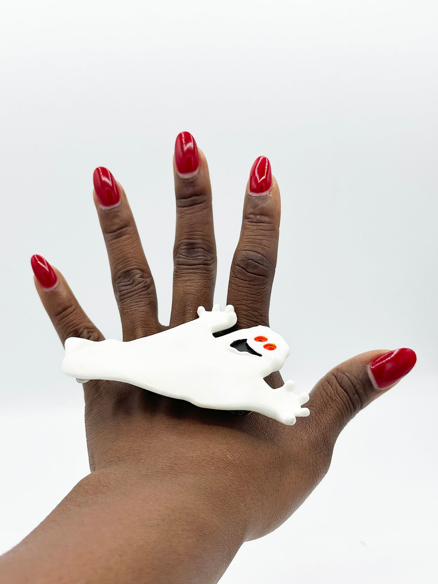 1980'S "BOO!!" Ghost Hair Clip