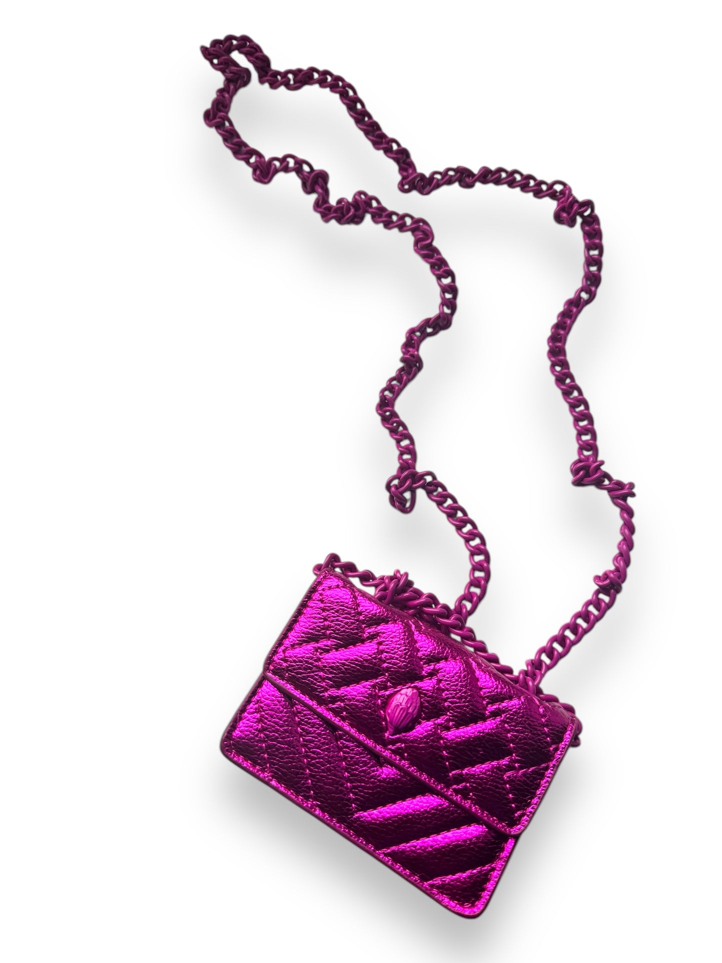 Trend: Kurt Geiger (London) Quilted Wallet on a Chain