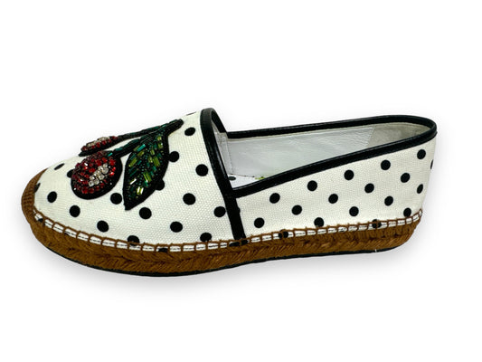 Trend: Dolce & Gabbana Exclusive Polka Dot + Cherry Espadrilles