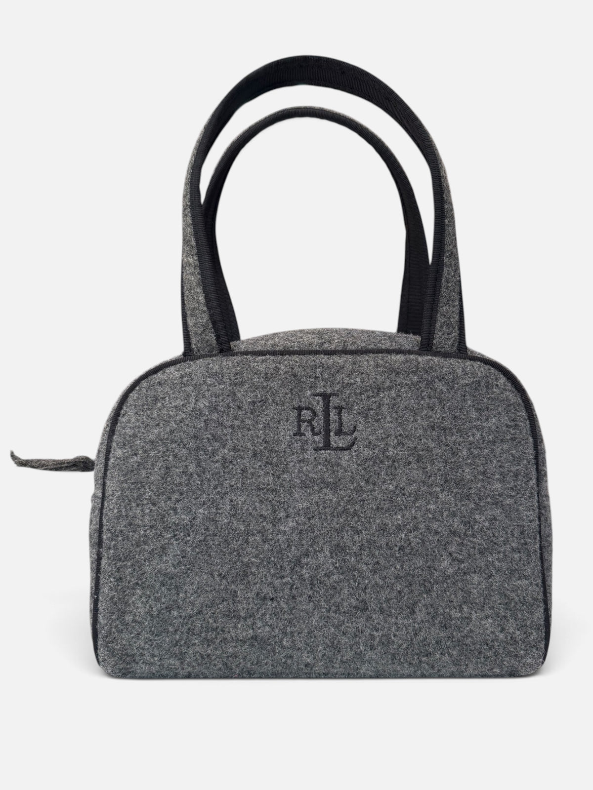 Y2K Ralph Lauren Wool Satchel