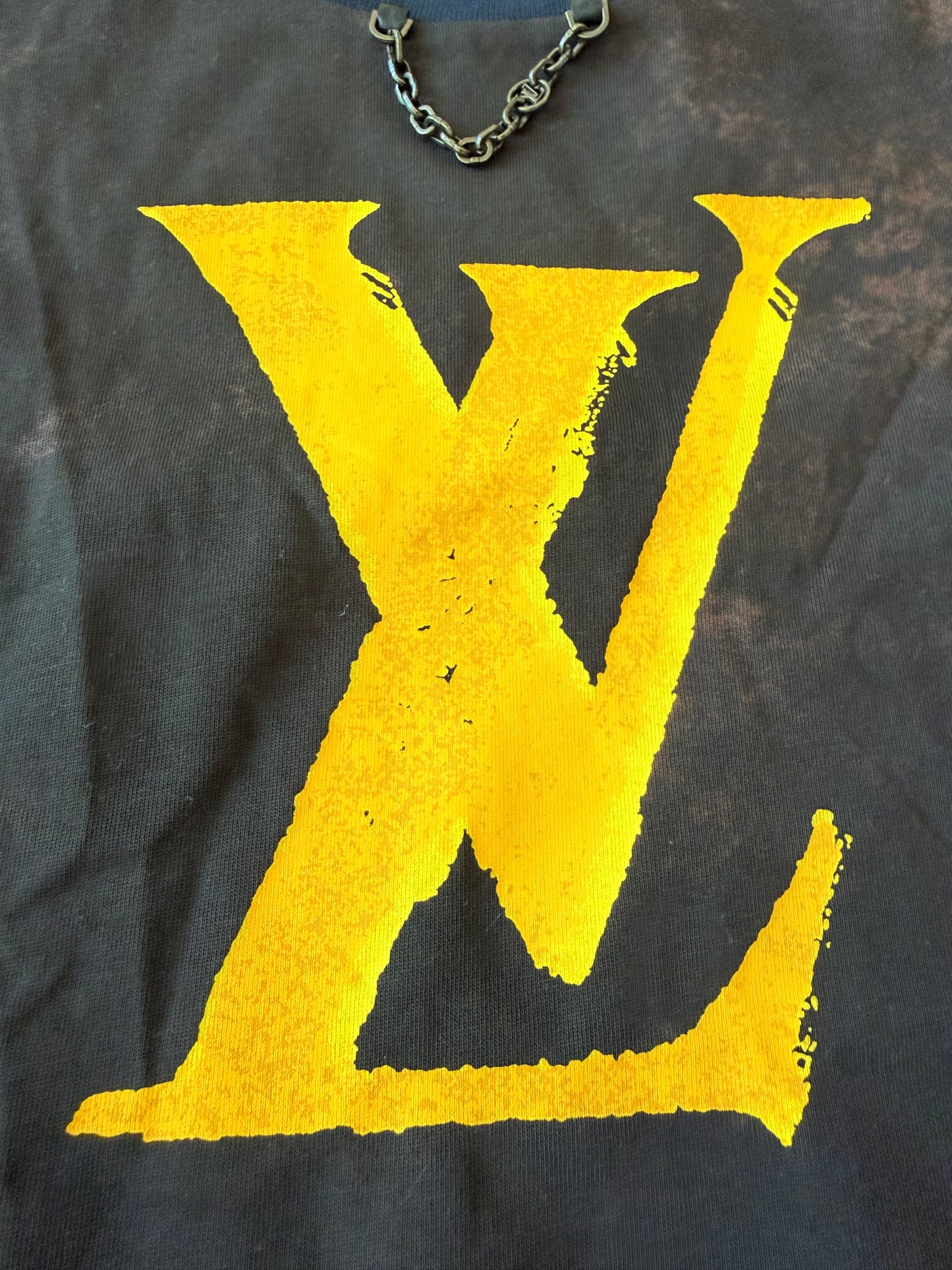 Louis Vuitton sleeveless logo tank from the Virgil Abloh era (2019 to 2022)