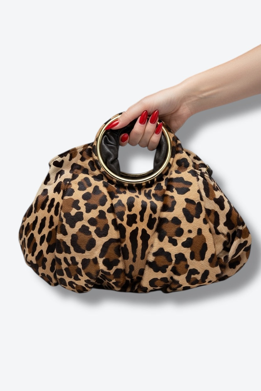 2000s Jane August Cheetah Convertible Crossbody