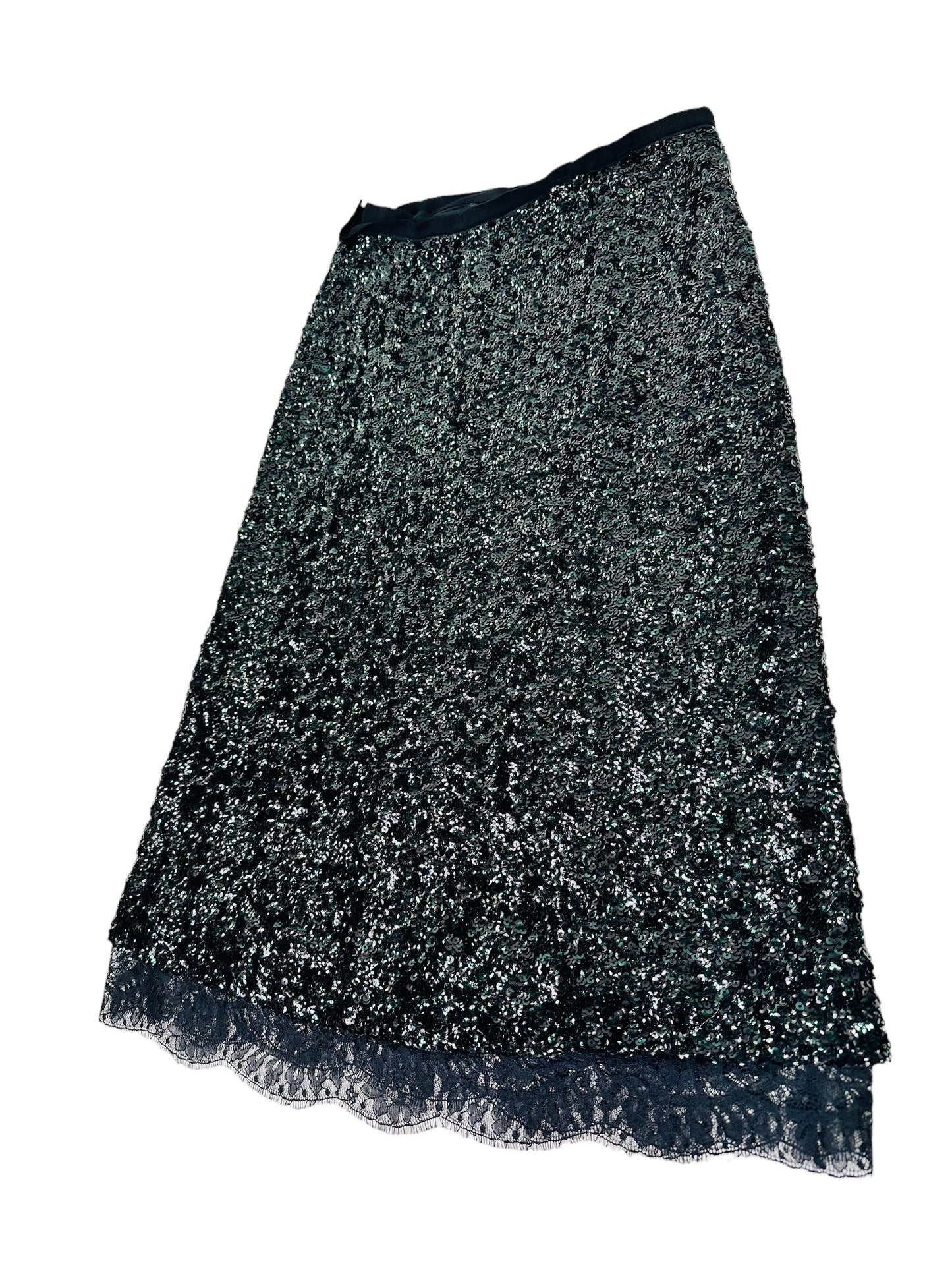 2020 Coach Sequin and Lace Skirt