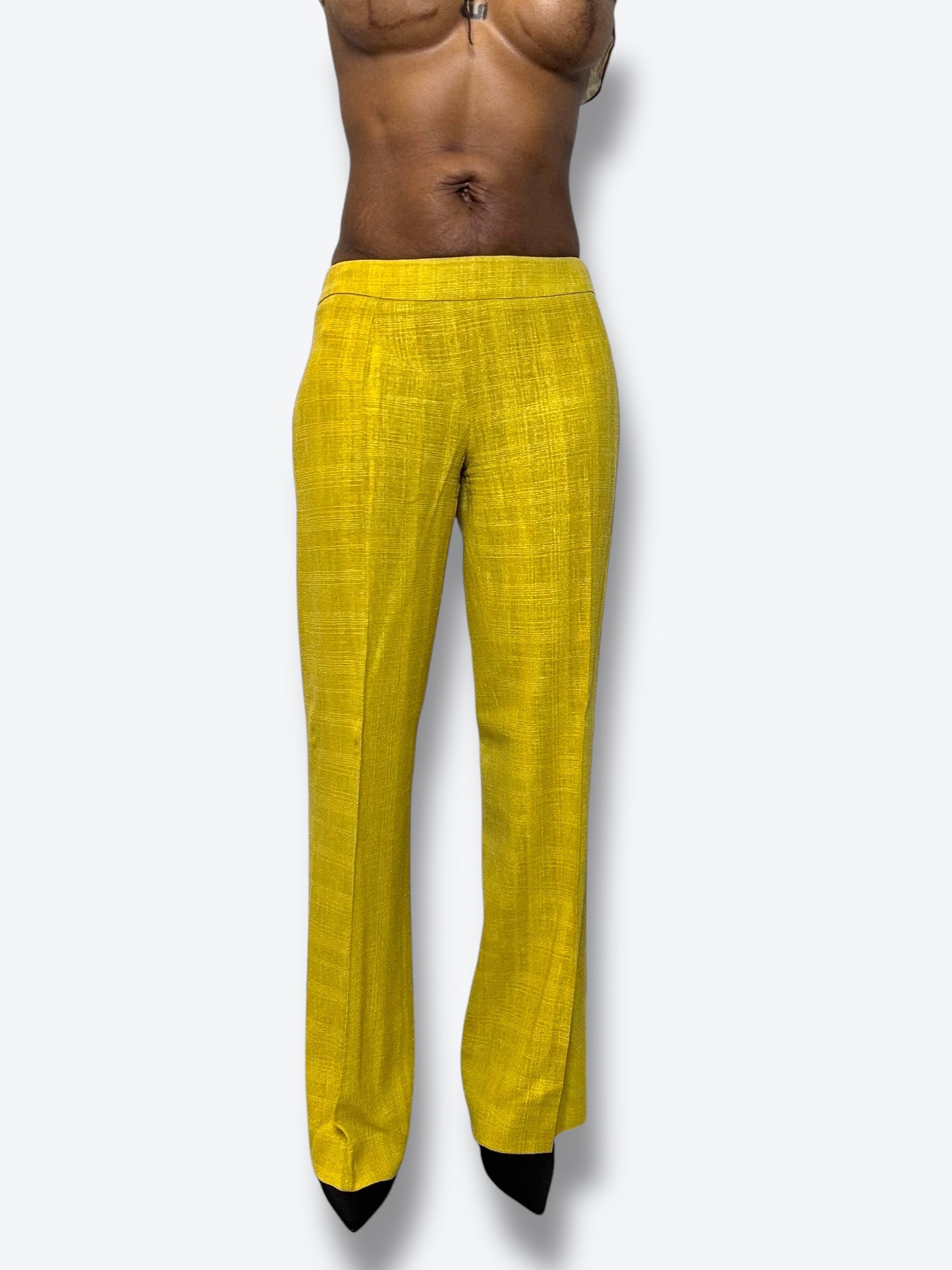 Y2K Christian Lacroix Yellow Pants