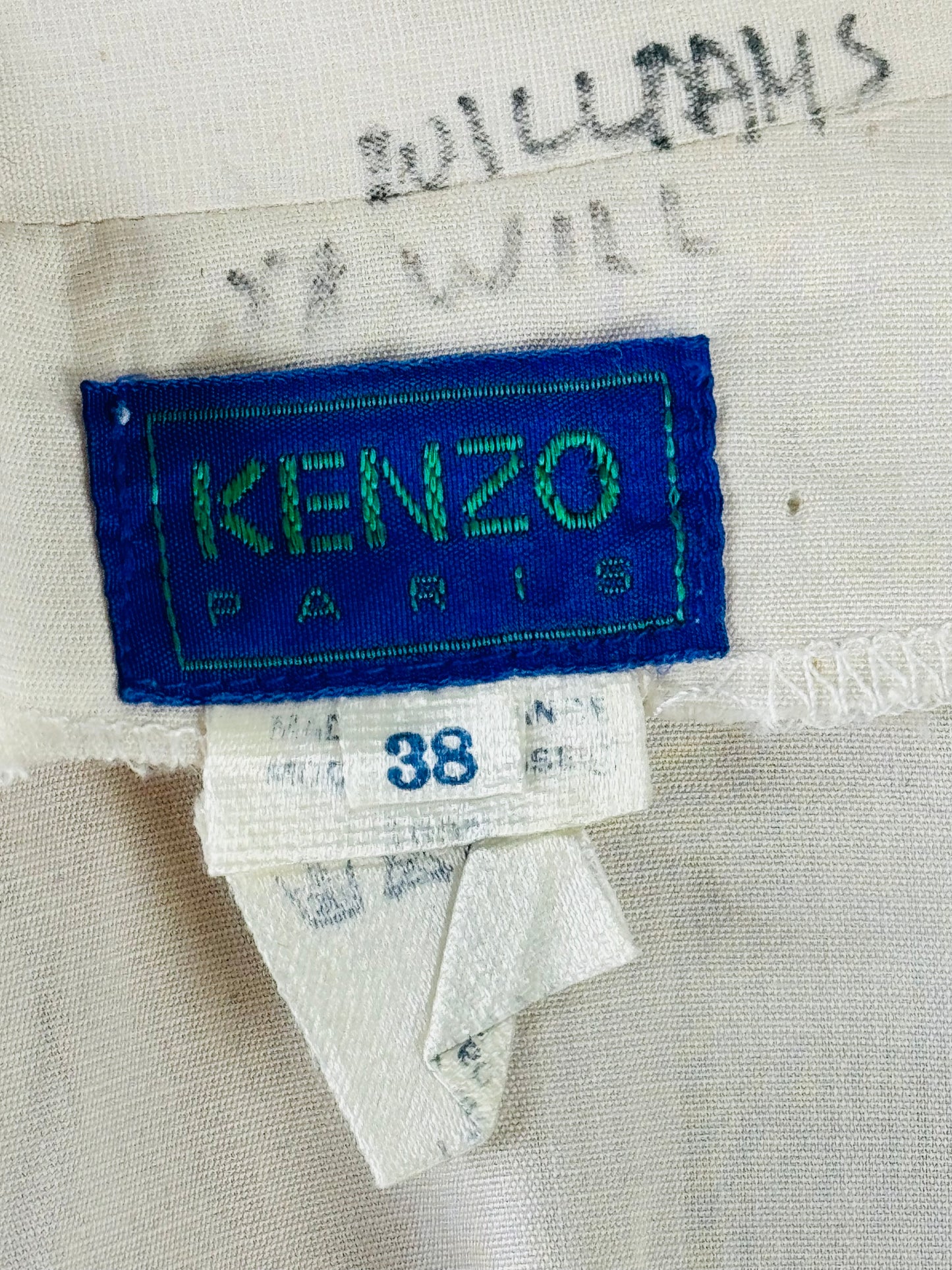 1990s Kenzo Crop Business Top