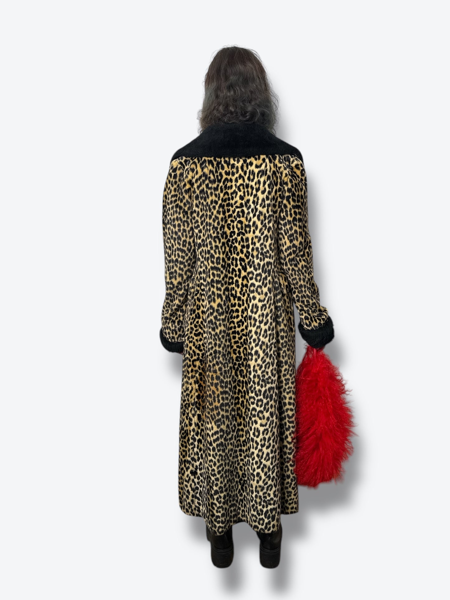 1970s Cheetah Print Overcoat