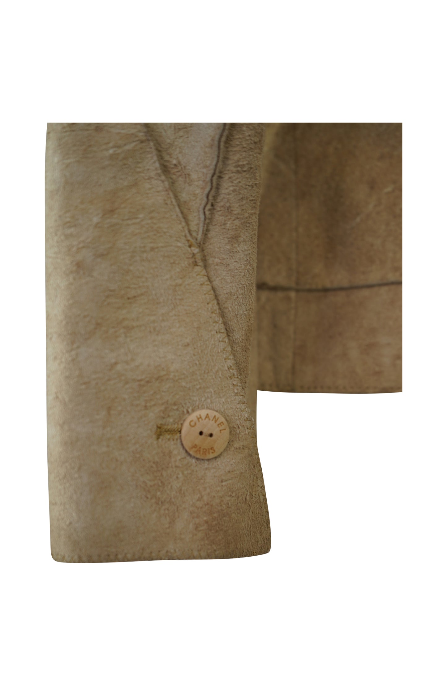 1990s Chanel Camel Suede Blazer (P14817V00694)