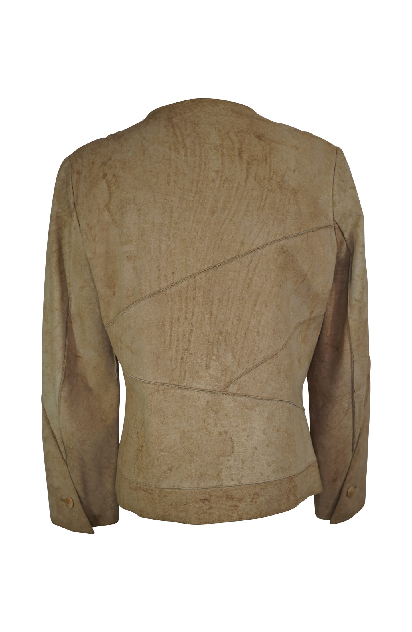 1990s Chanel Camel Suede Blazer (P14817V00694)