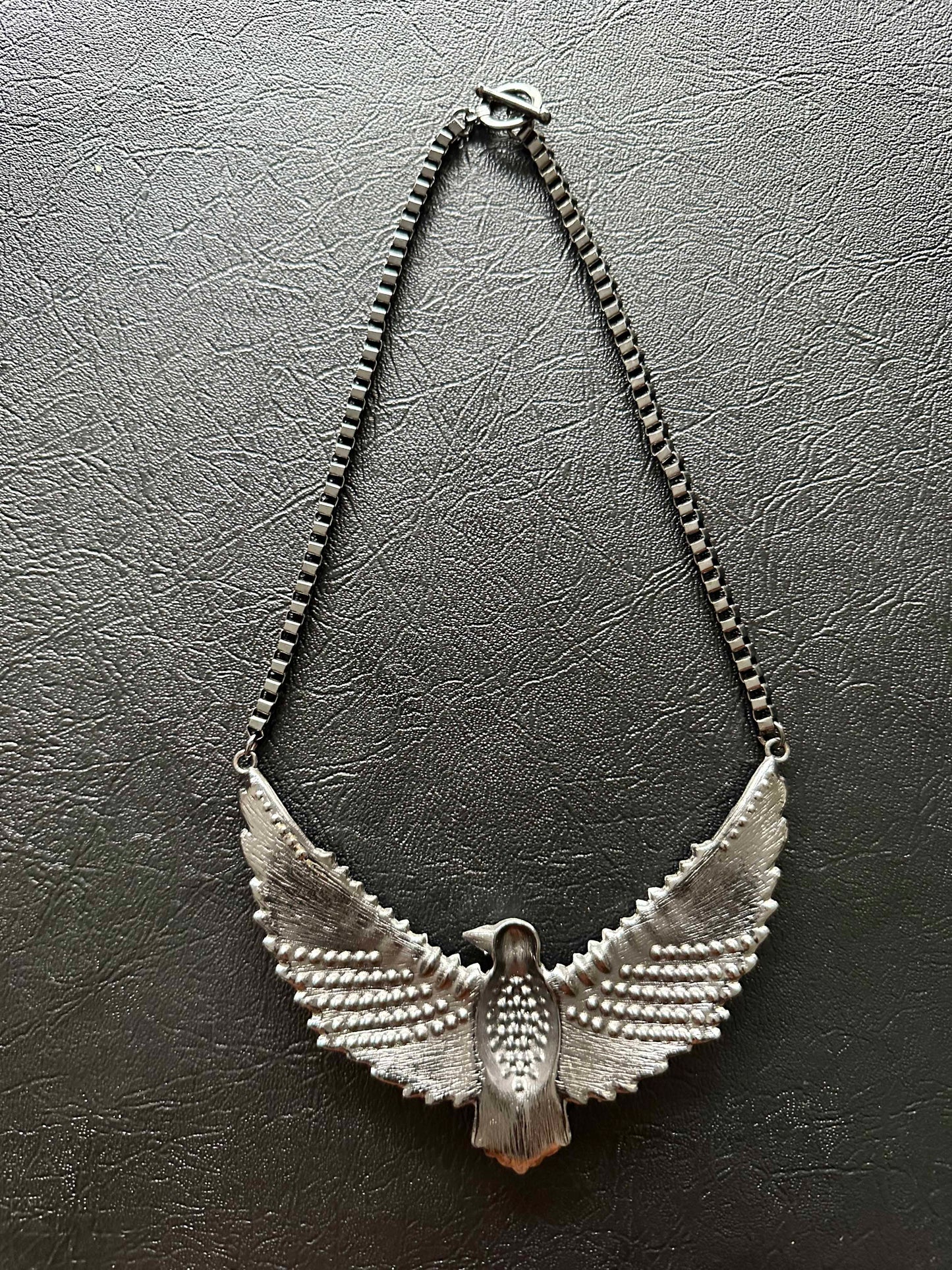 Y2K Gem Eagle Necklace