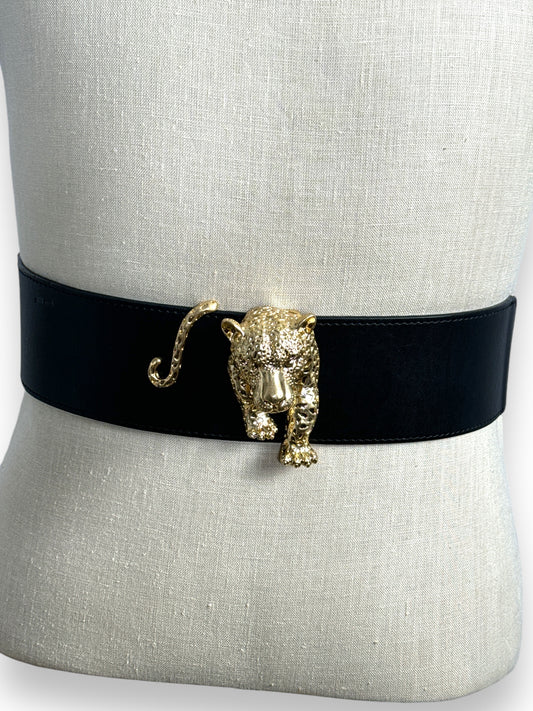 Modern Vintage Crawling Panther Belt