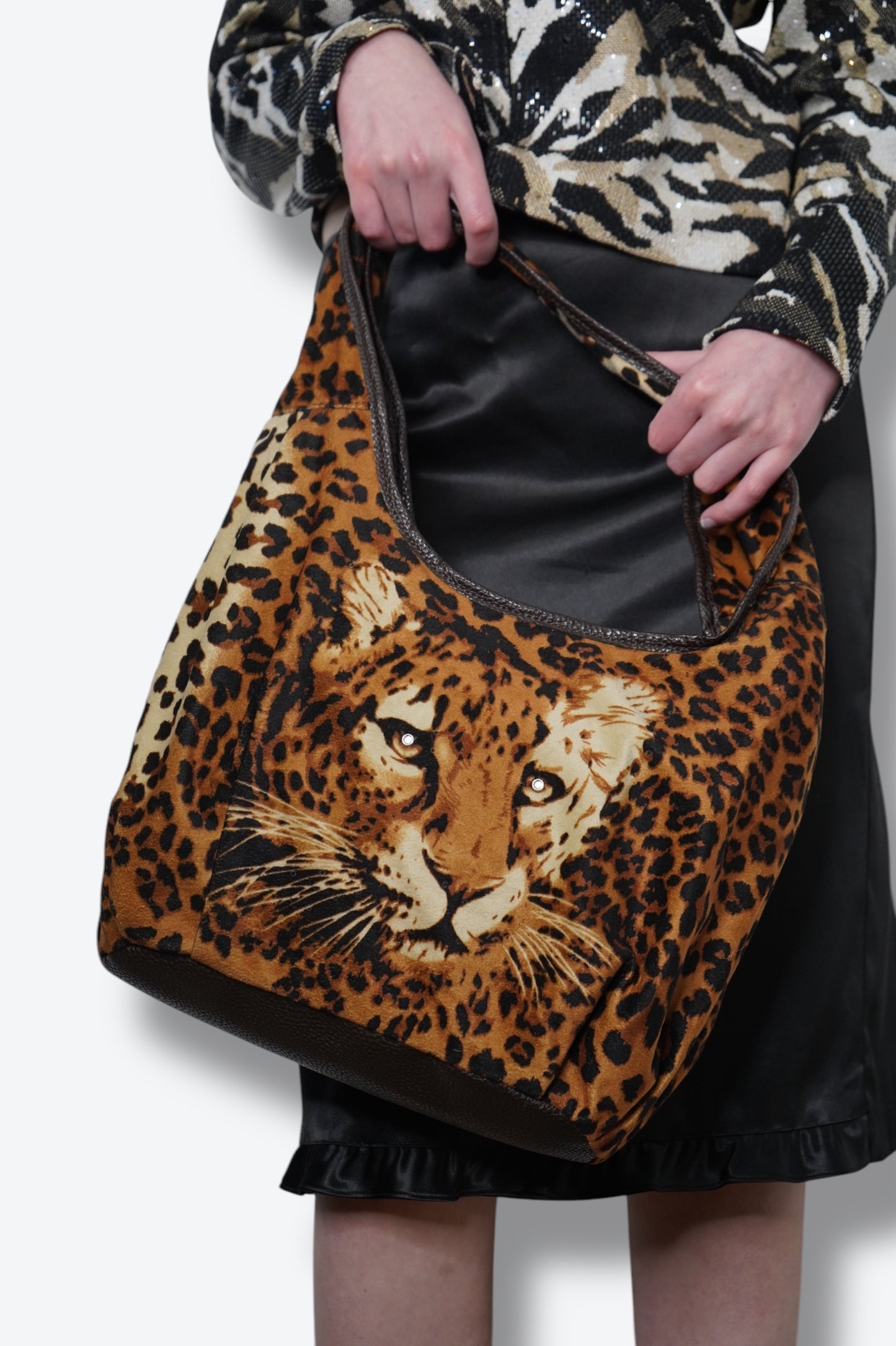 1990s Tiger BART Cloth Shoulder Bag