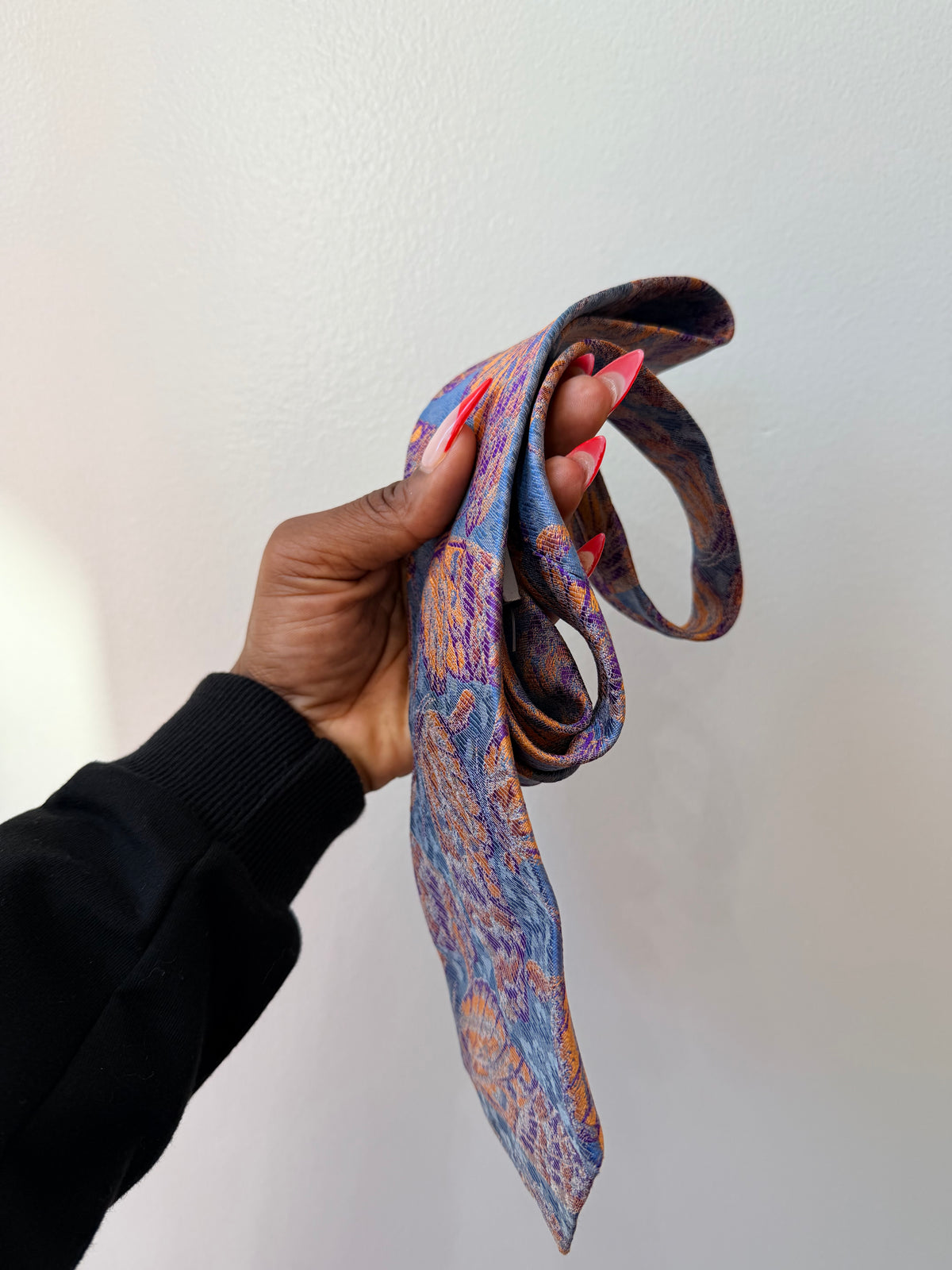 1980s Gianni Versace Butterfly Silk Tie