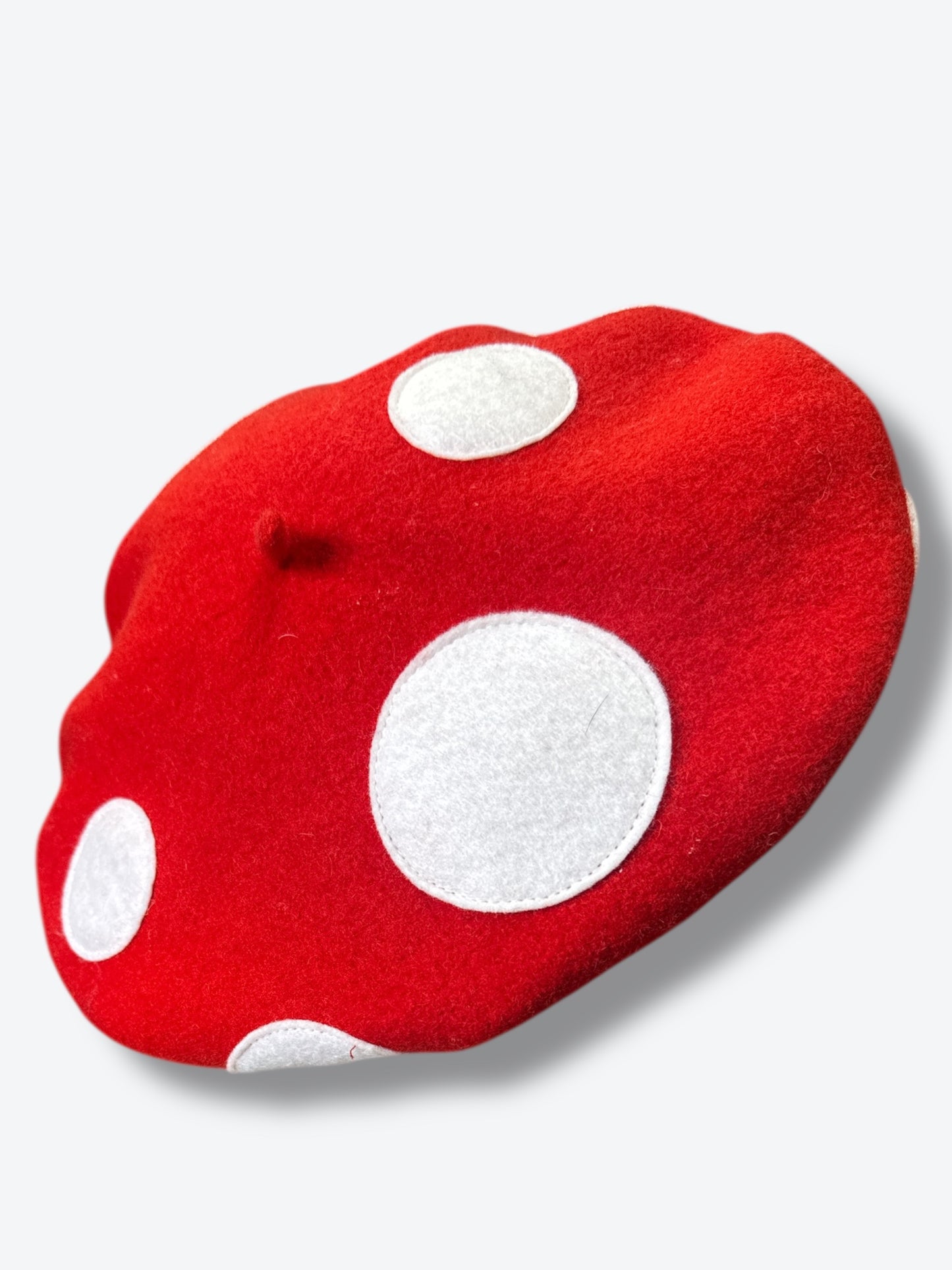 Y2K Stella McCartney Kids Red and White Beret